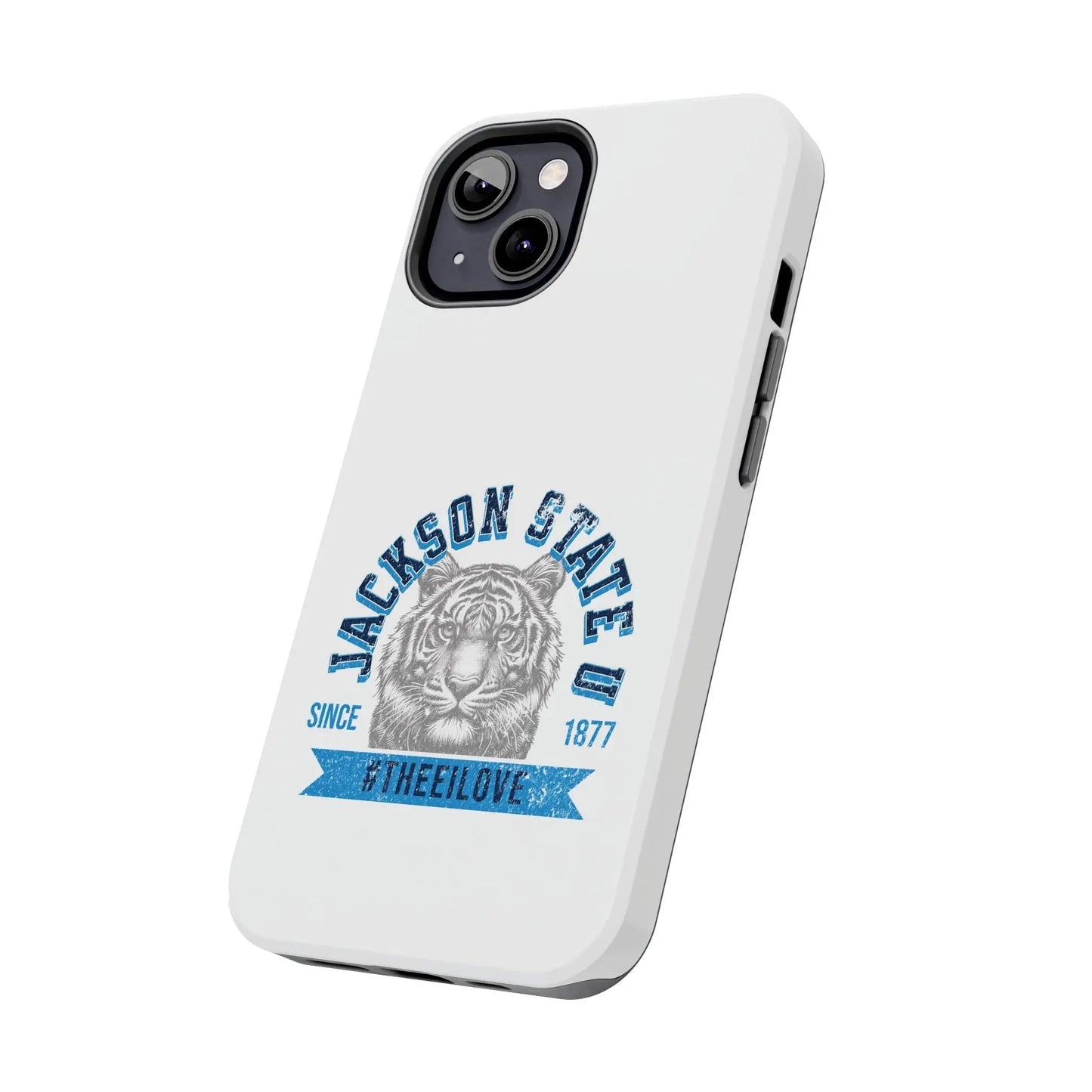 Jackson State Univ #TheeILove Blue - White Case Printify
