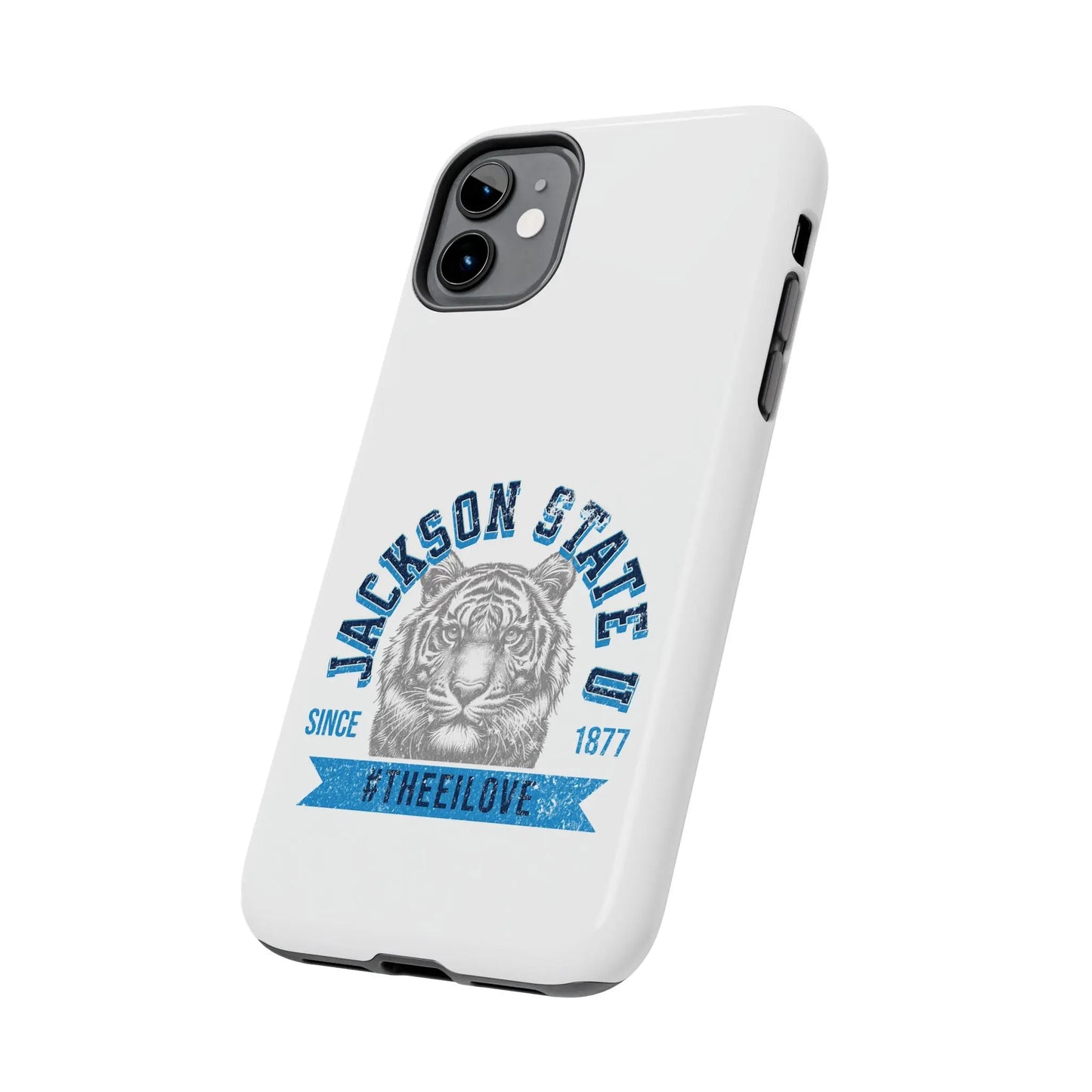 Jackson State Univ #TheeILove Blue - White Case Printify