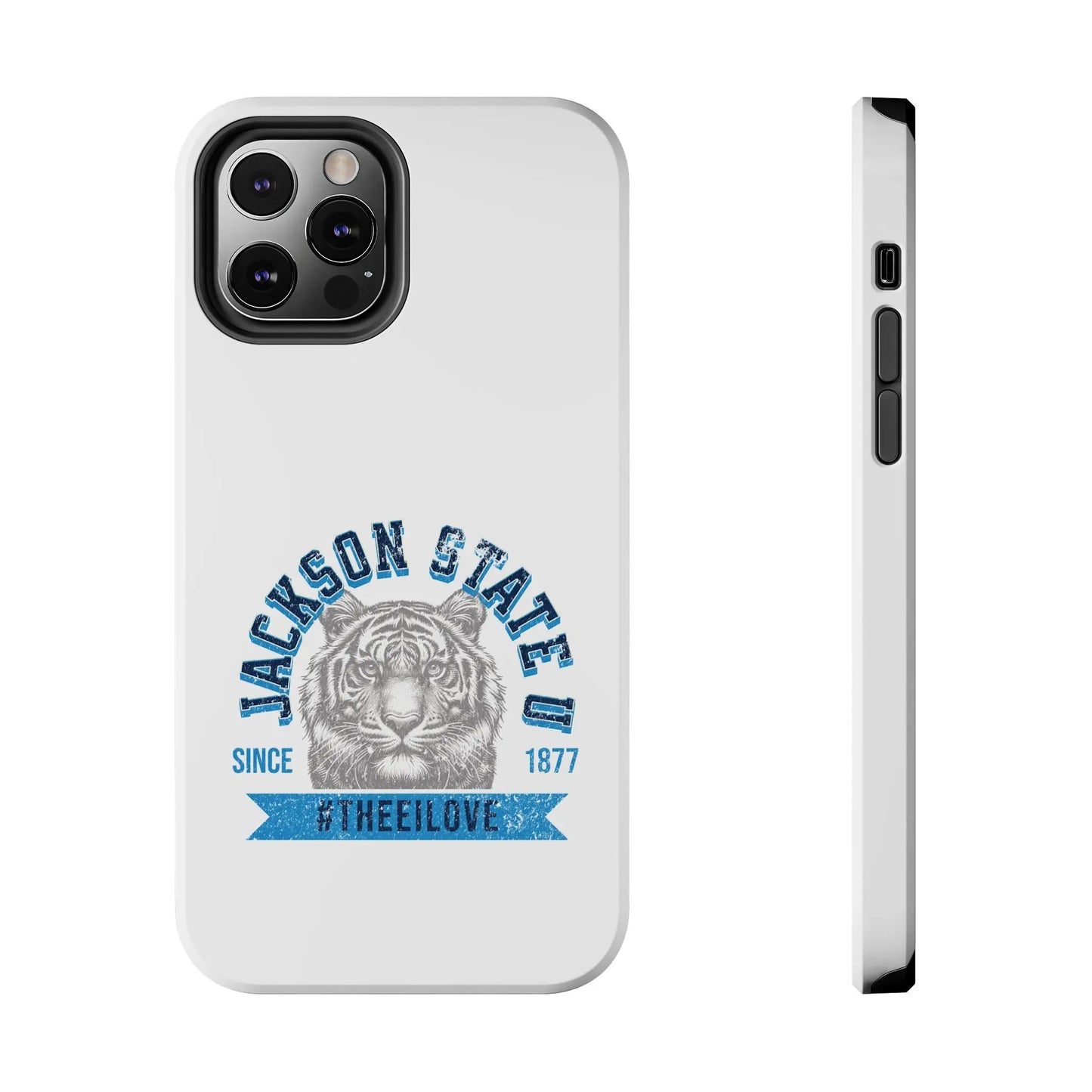 Jackson State Univ #TheeILove Blue - White Case Printify