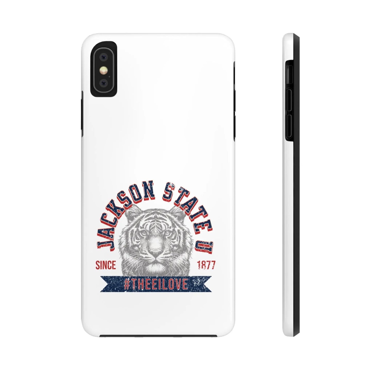 Jackson State Univ #TheeILove Red - White Case Printify
