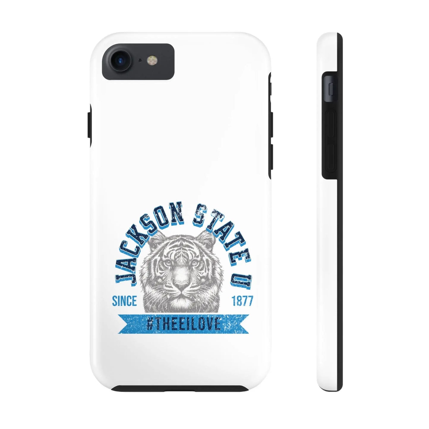 Jackson State Univ #TheeILove Blue - White Case Printify