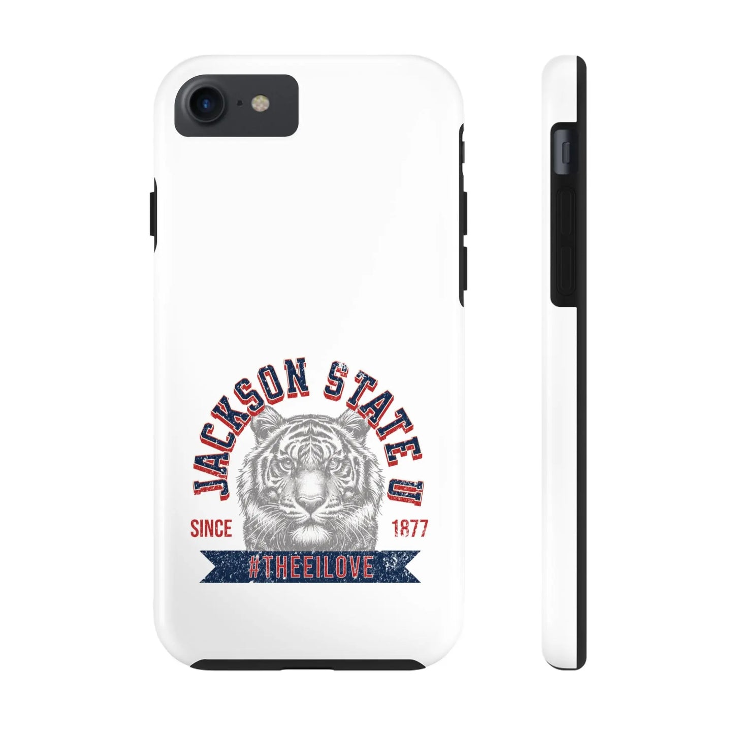 Jackson State Univ #TheeILove Red - White Case Printify