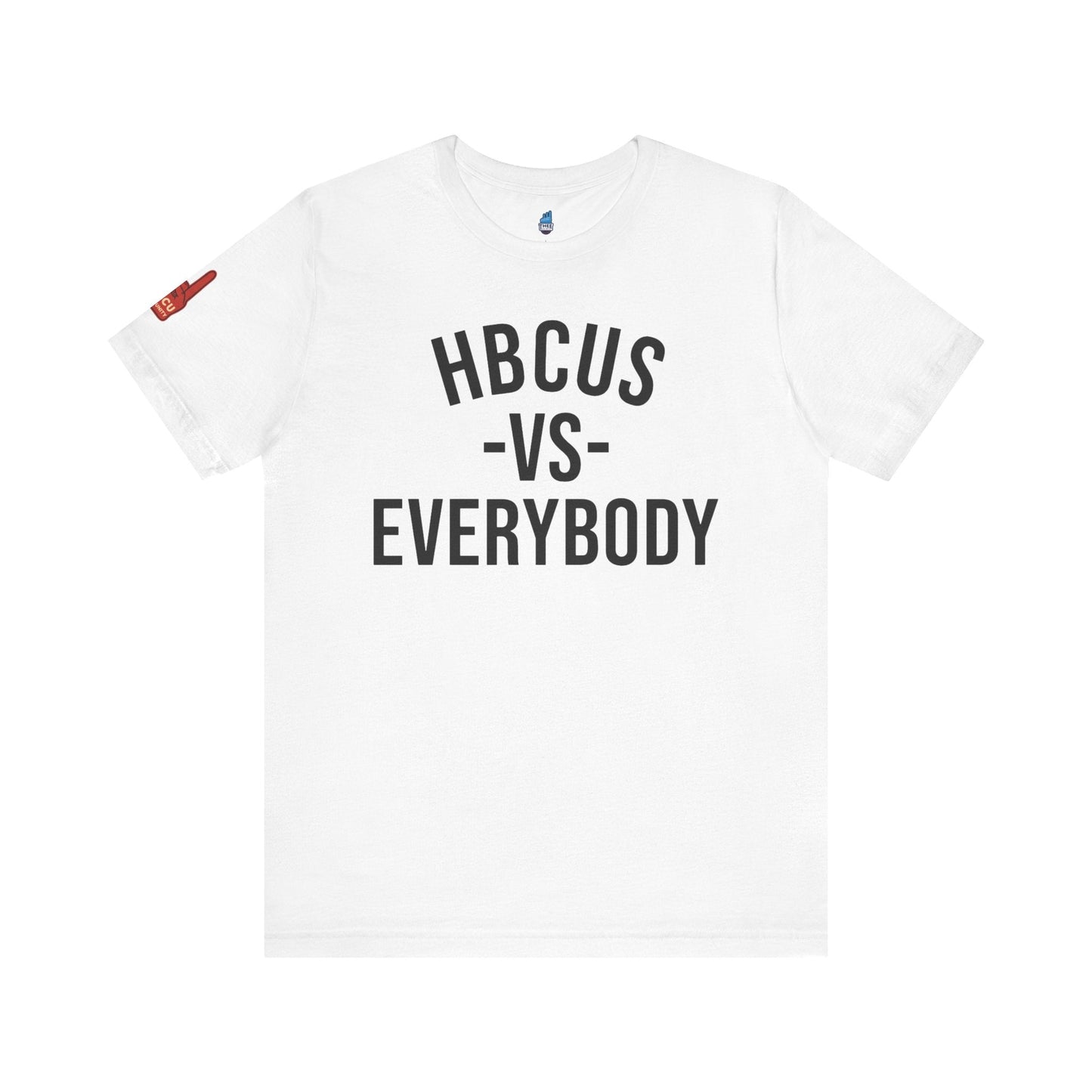 HBCUS vs Everybody Font Jersey Short Sleeve Tee Printify