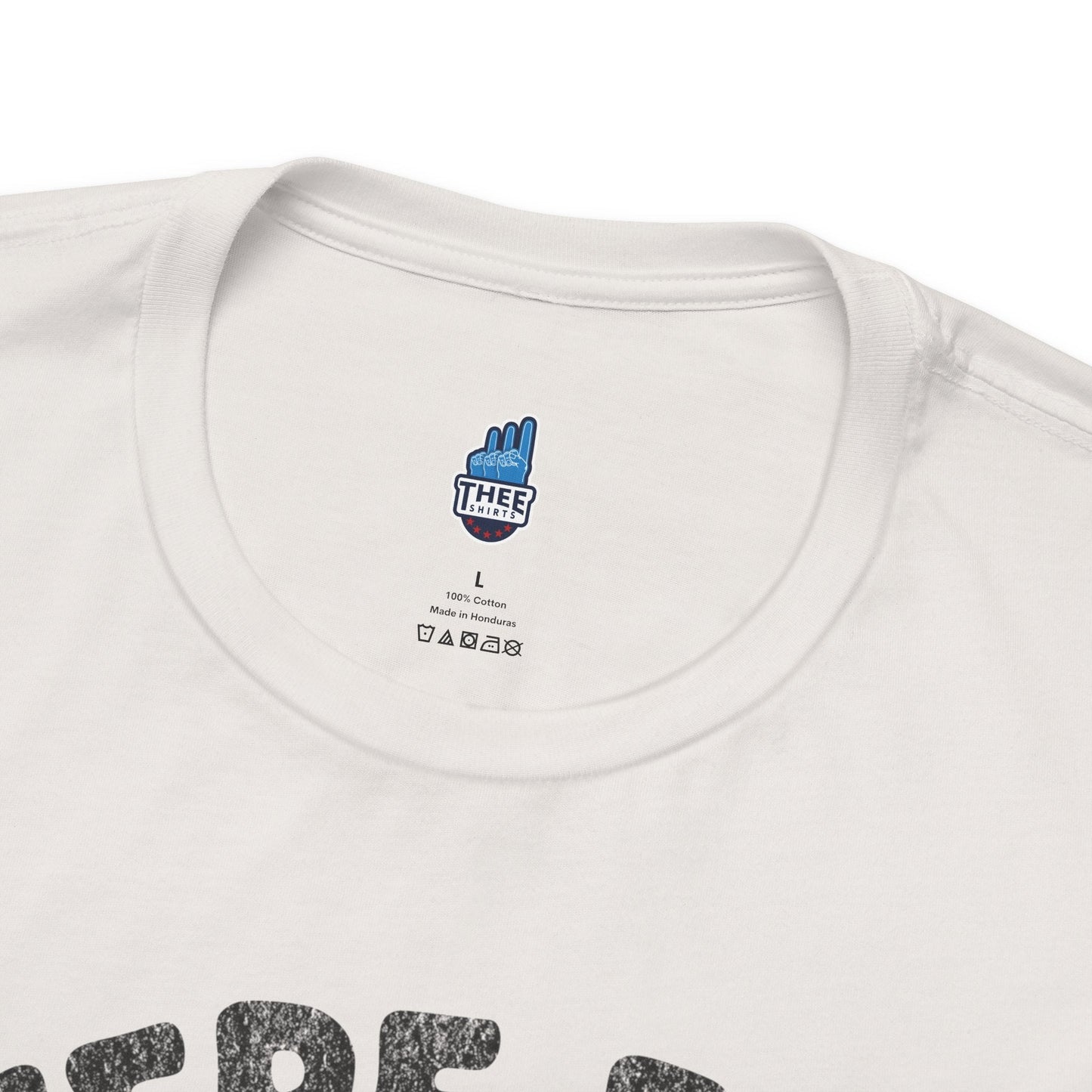 Here for the Band Varsity RGB Jersey Short Sleeve Tee Printify