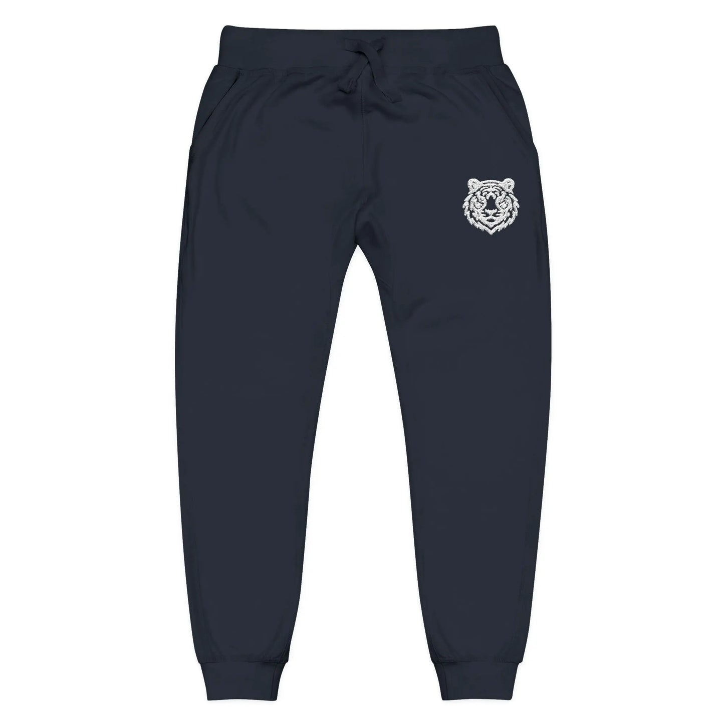 Tigerhead Men's White Lightweight Fleece Sweatpants Printify