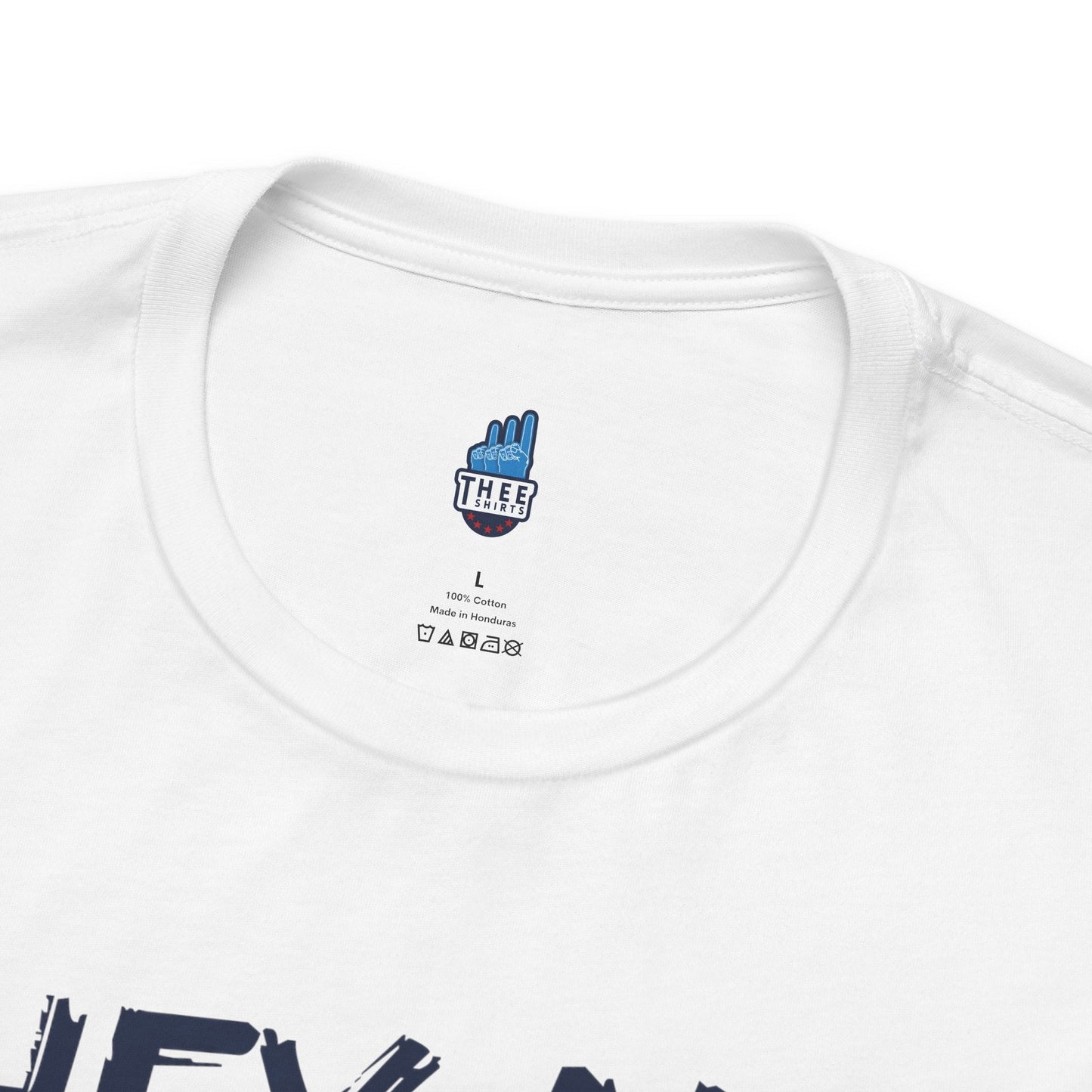 They Not Like Thee Men's Tiger Navy Jersey Short Sleeve Tee Printify