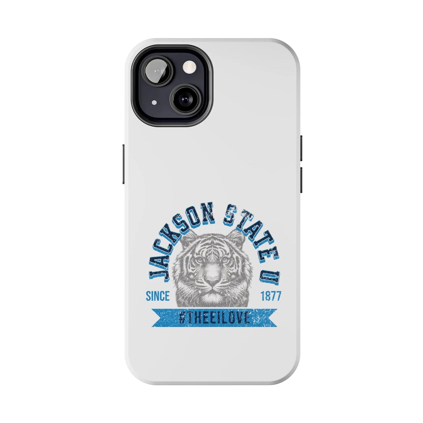 Jackson State Univ #TheeILove Blue - White Case Printify