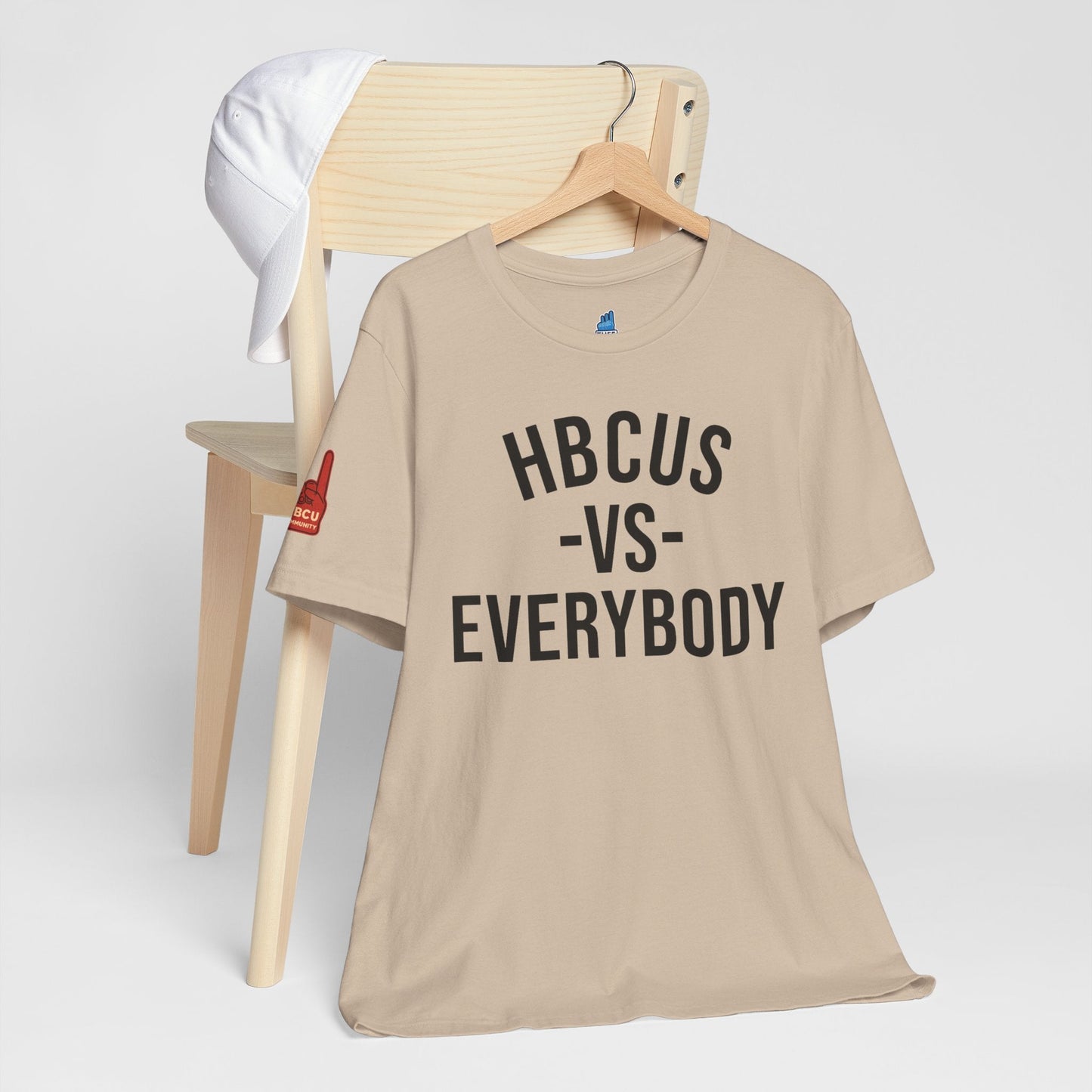 HBCUS vs Everybody Font Jersey Short Sleeve Tee Printify