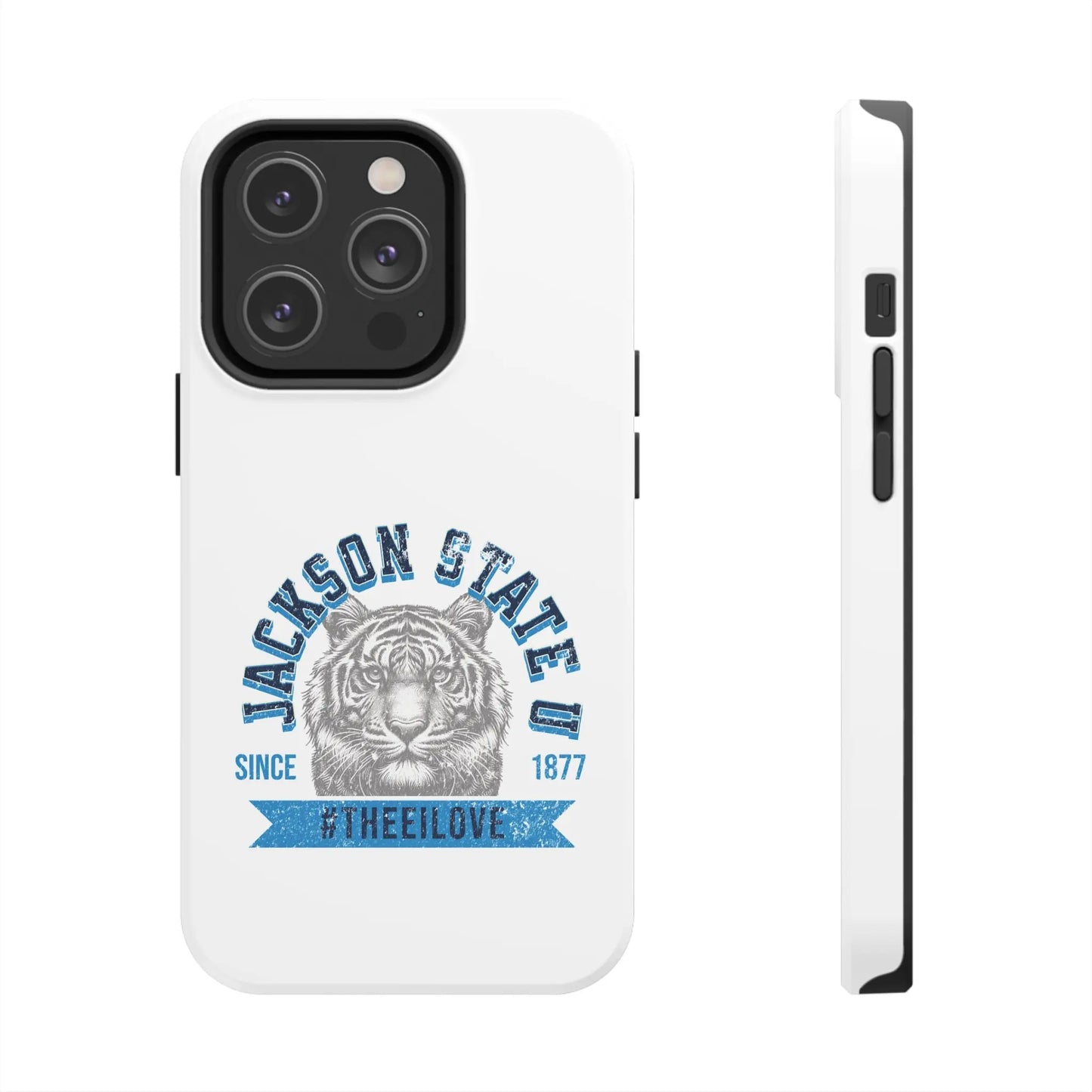Jackson State Univ #TheeILove Blue - White Case Printify