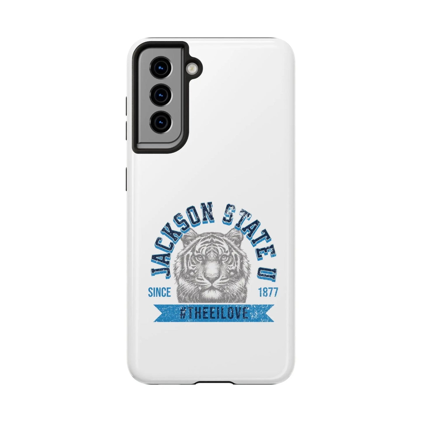 Jackson State Univ #TheeILove Blue - White Case Printify