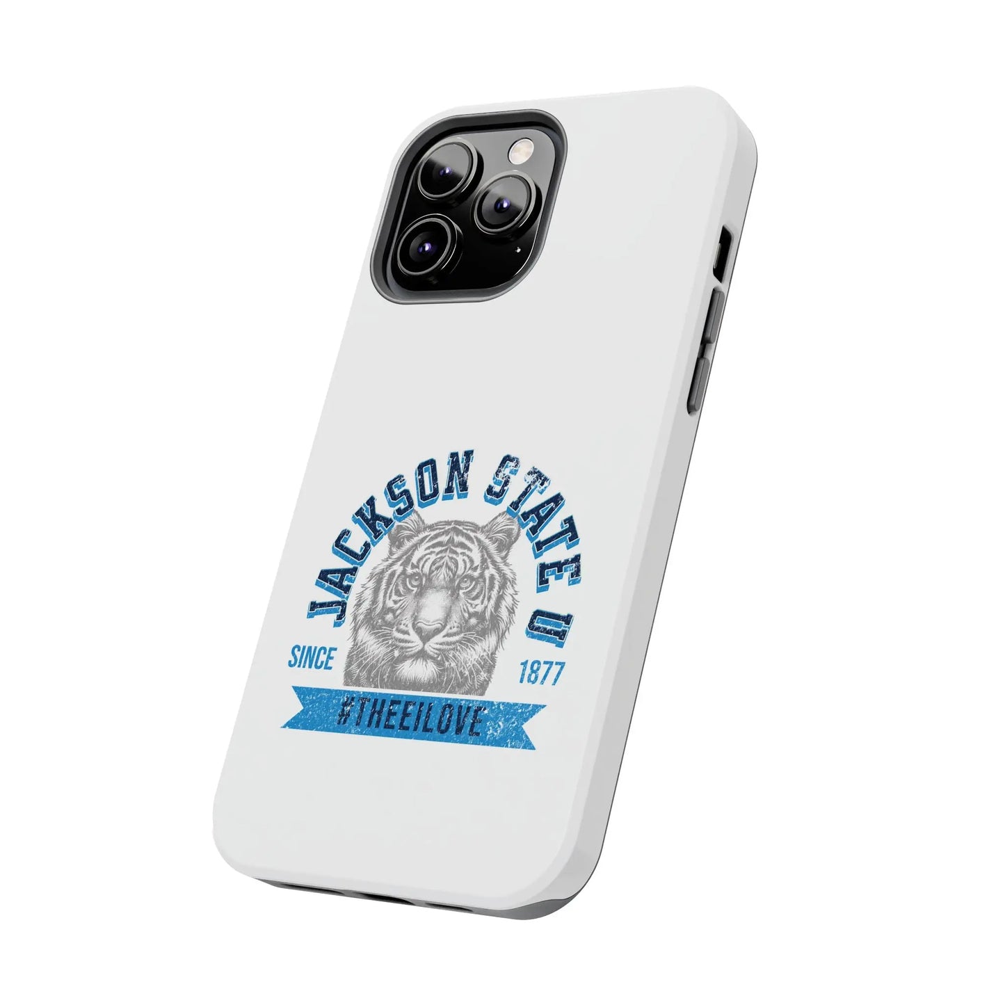 Jackson State Univ #TheeILove Blue - White Case Printify