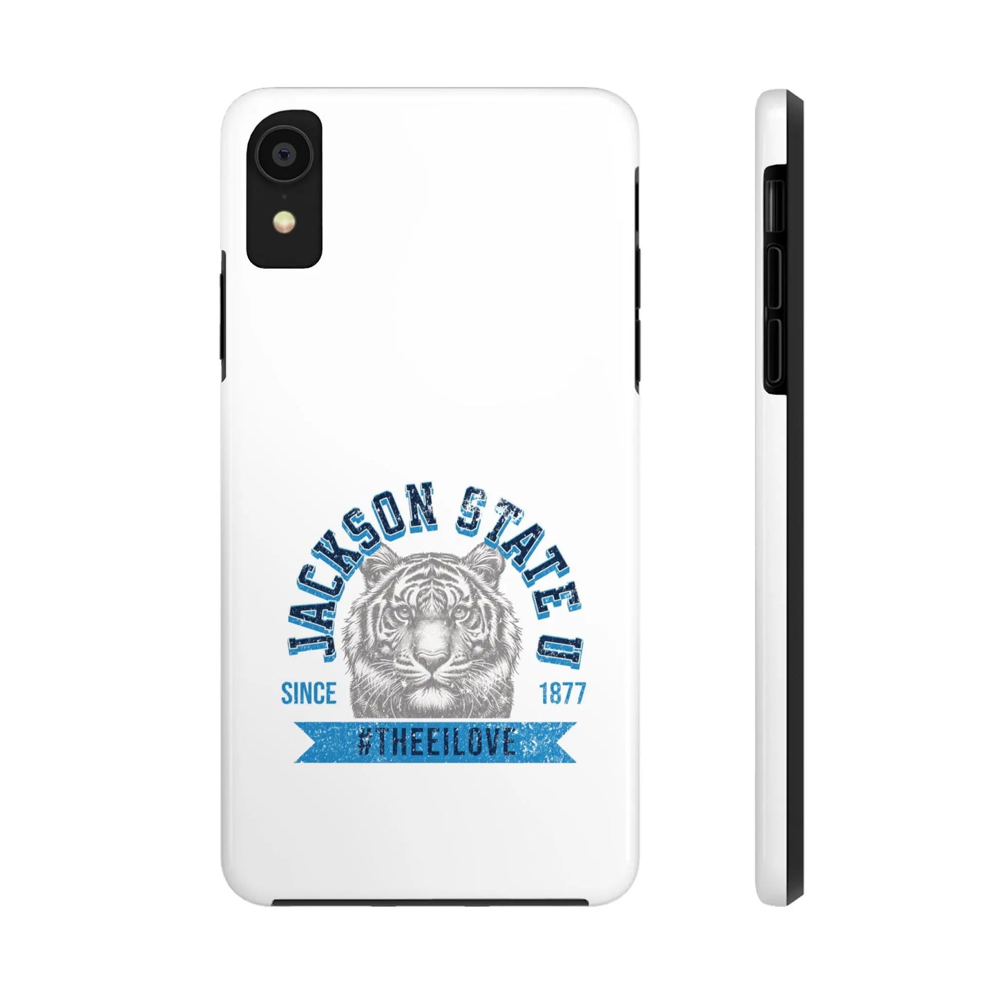 Jackson State Univ #TheeILove Blue - White Case Printify