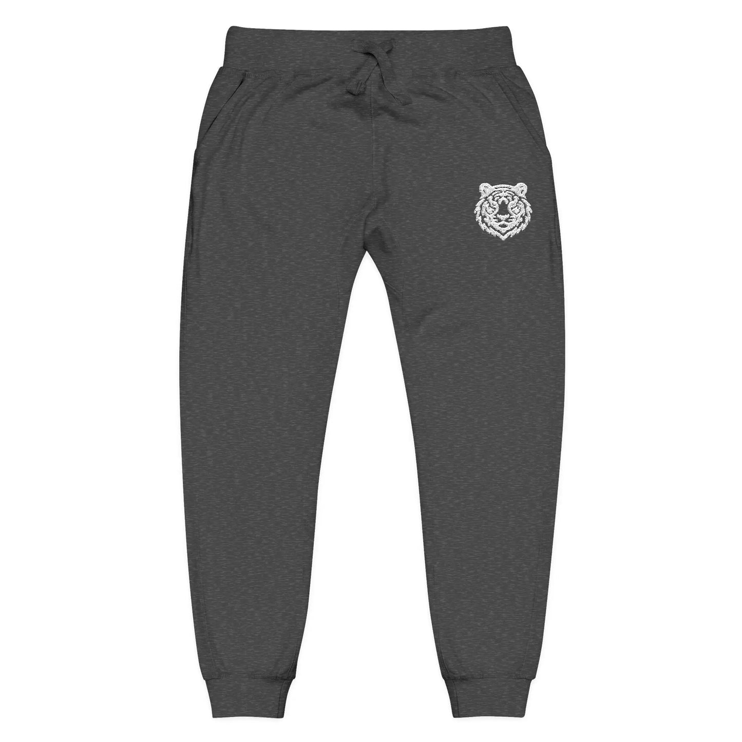 Tigerhead Men's White Lightweight Fleece Sweatpants Printify