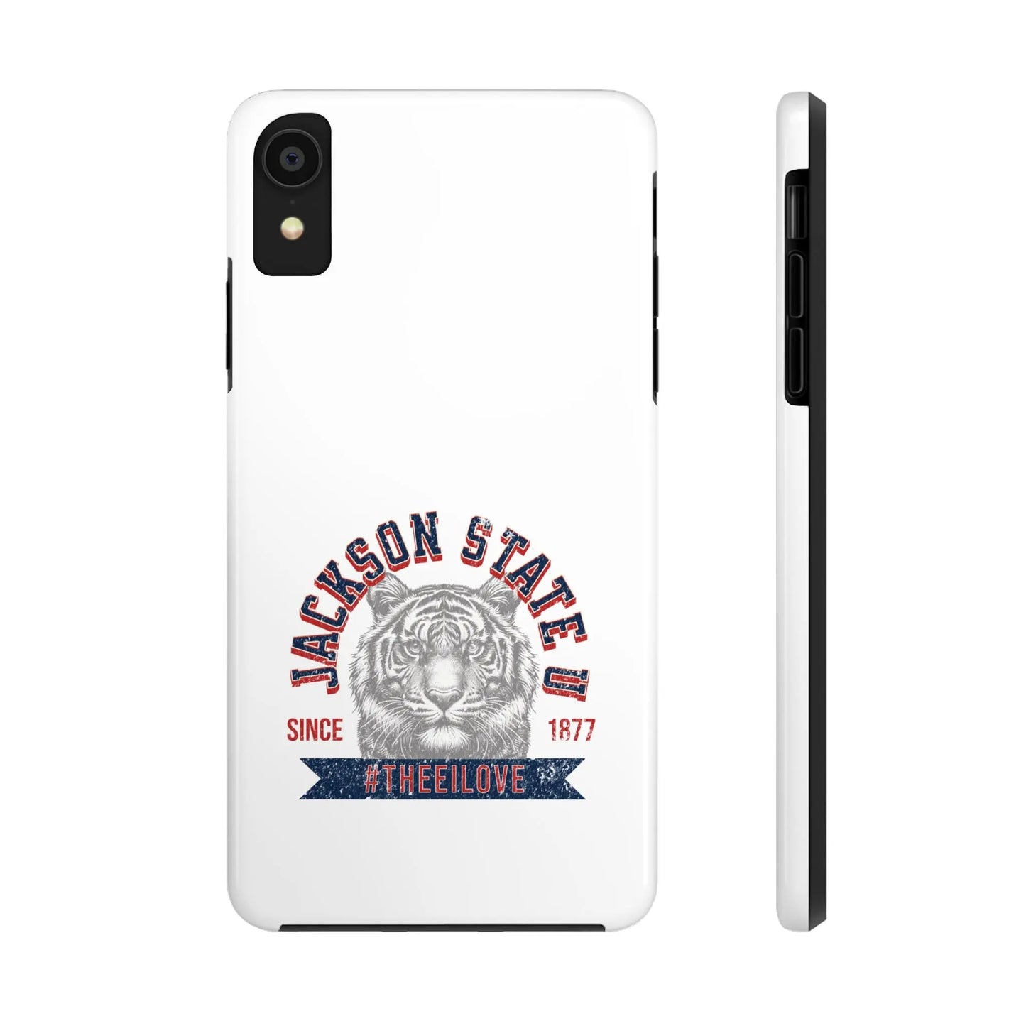 Jackson State Univ #TheeILove Red - White Case Printify