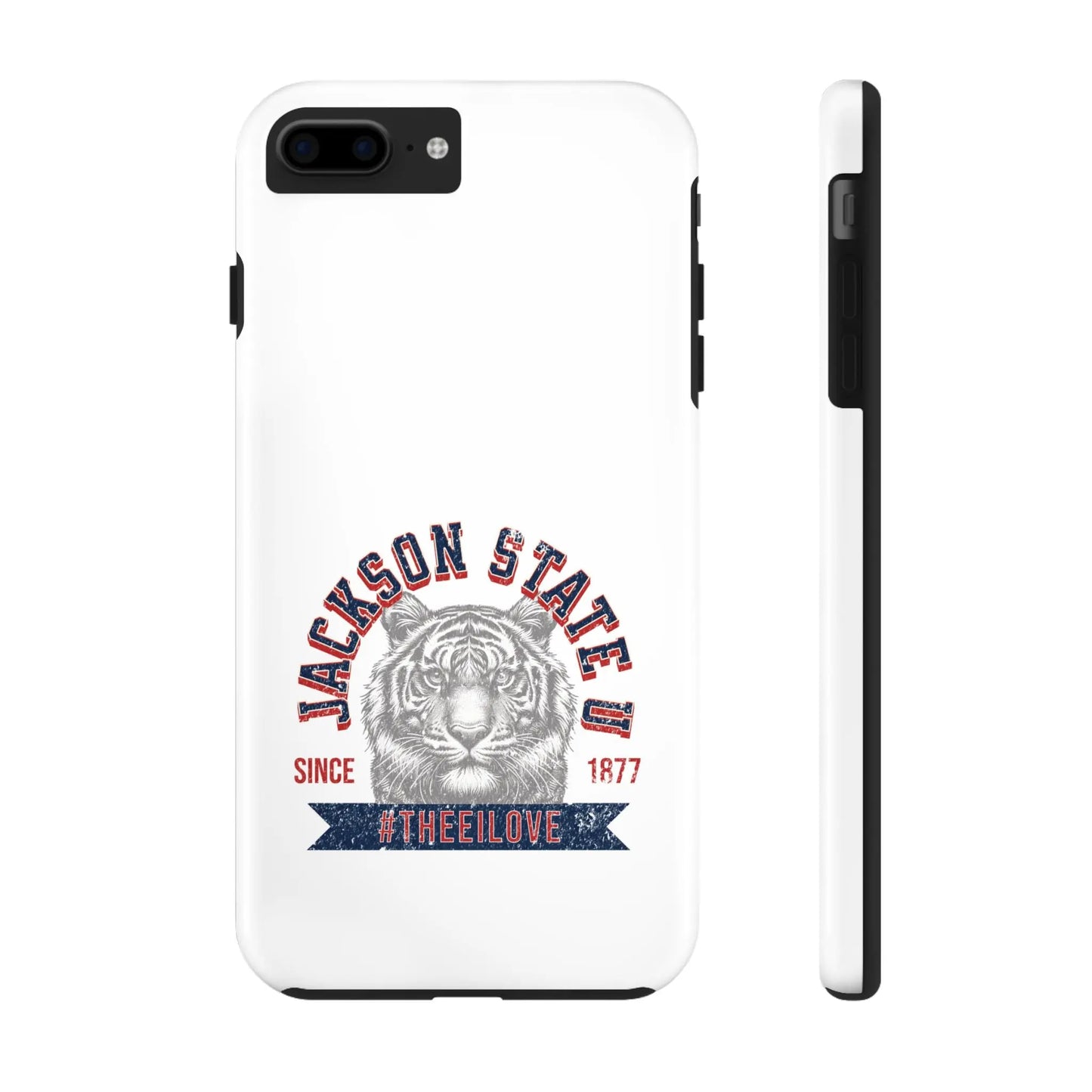 Jackson State Univ #TheeILove Red - White Case Printify