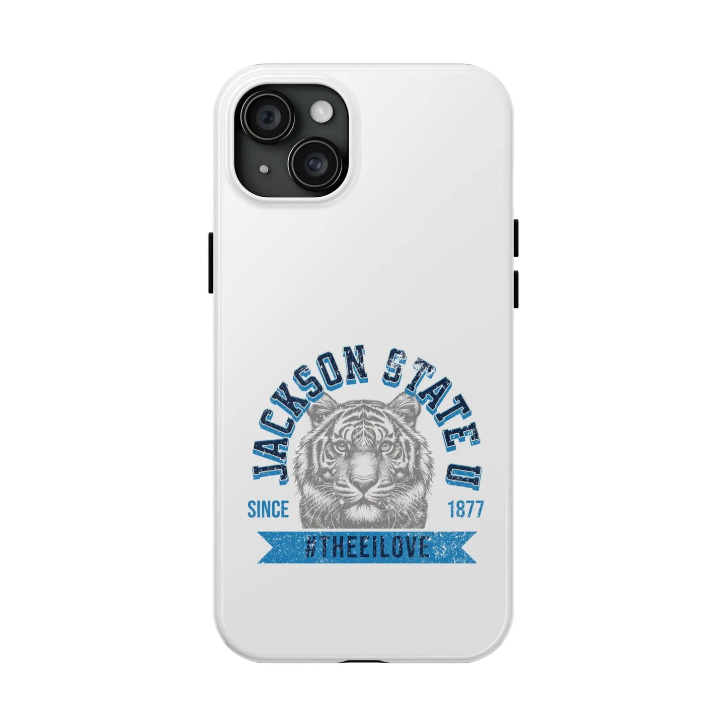 Jackson State Univ #TheeILove Blue - White Case Printify
