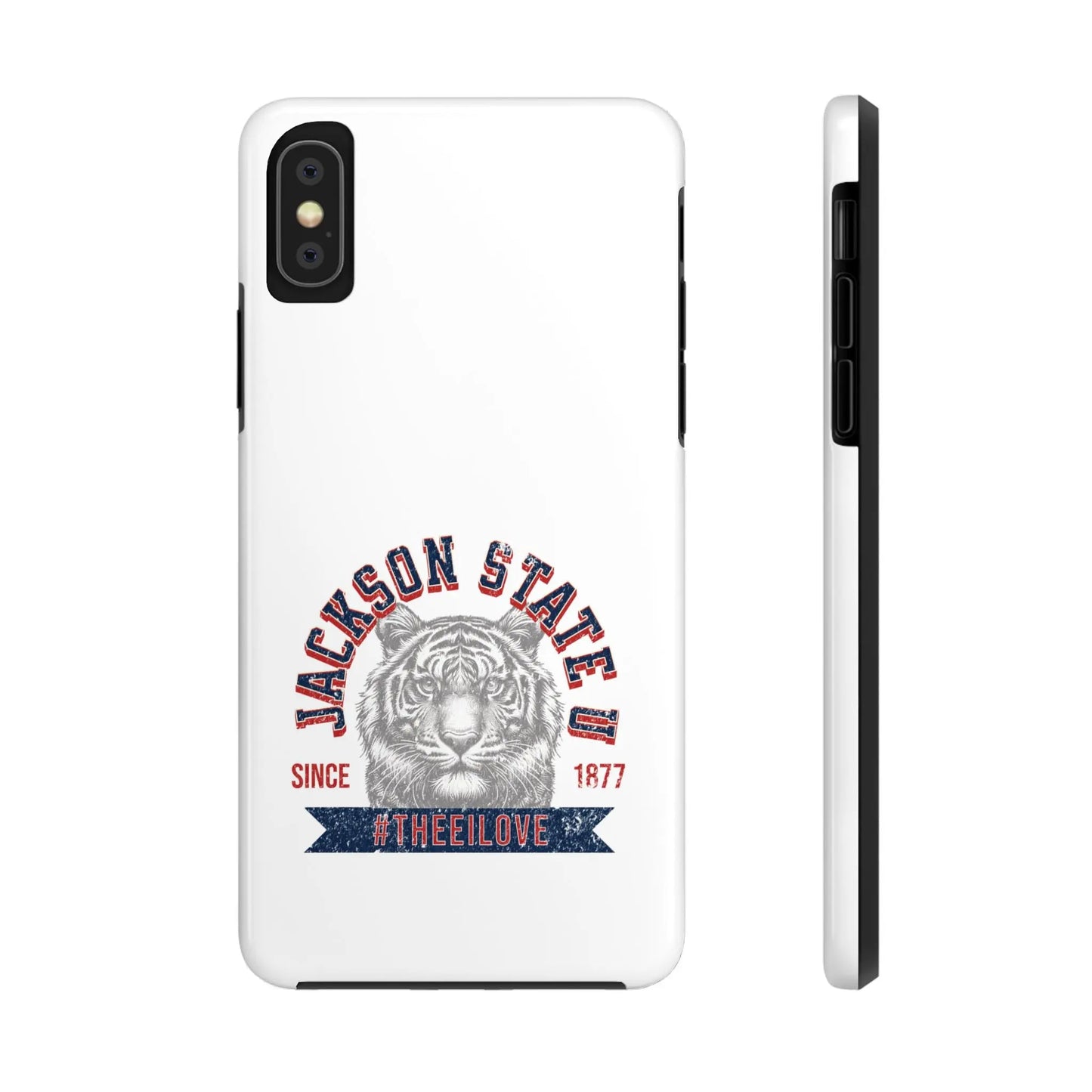 Jackson State Univ #TheeILove Red - White Case Printify