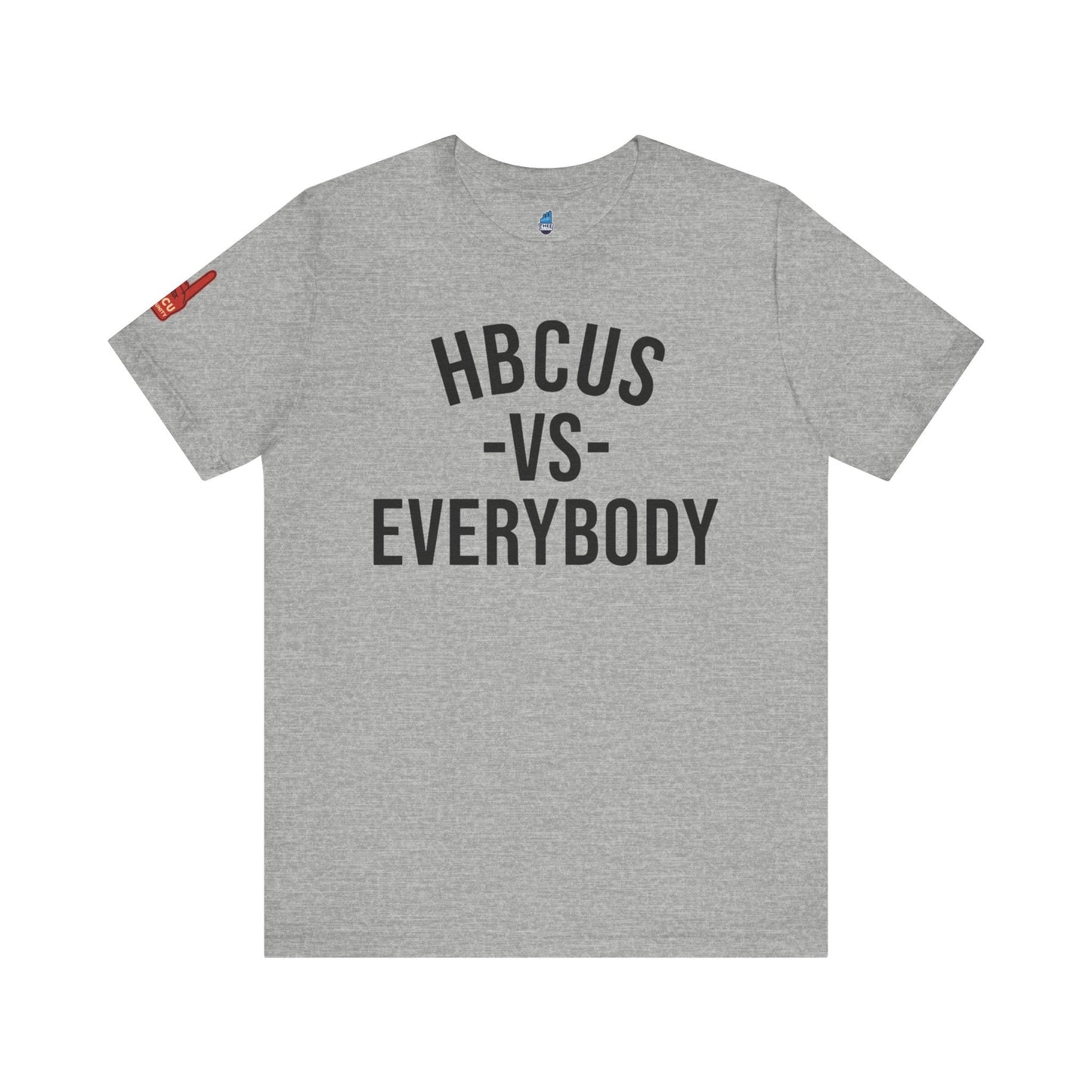 HBCUS vs Everybody Font Jersey Short Sleeve Tee Printify