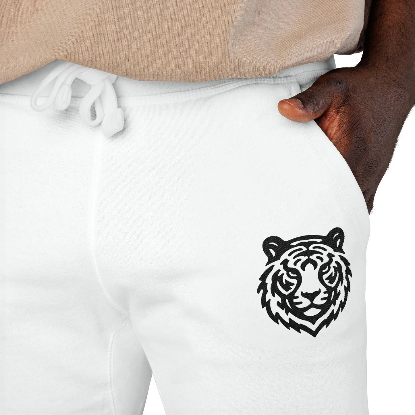 Tigerhead Men's Navy Lightweight Fleece Sweatpants Printify