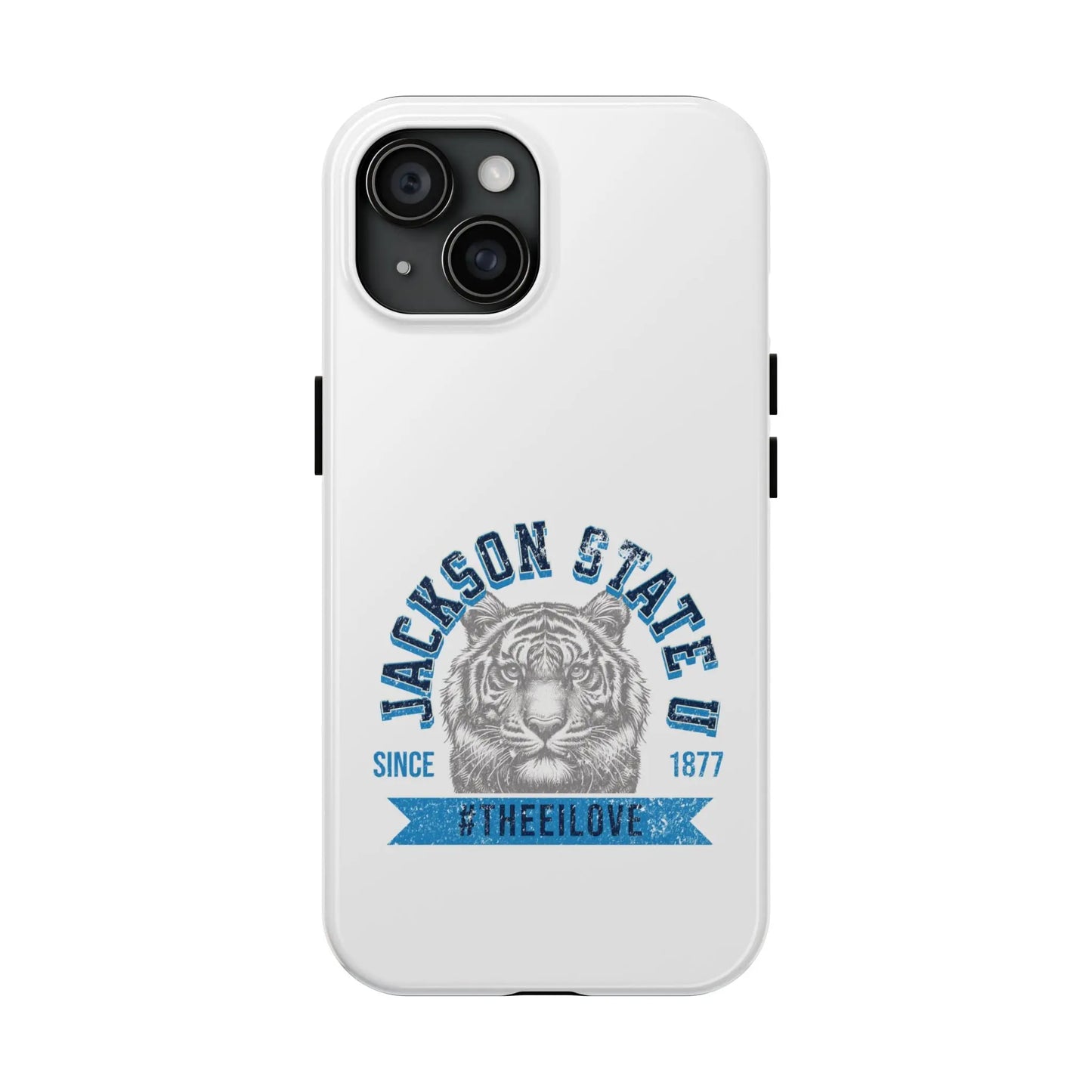 Jackson State Univ #TheeILove Blue - White Case Printify