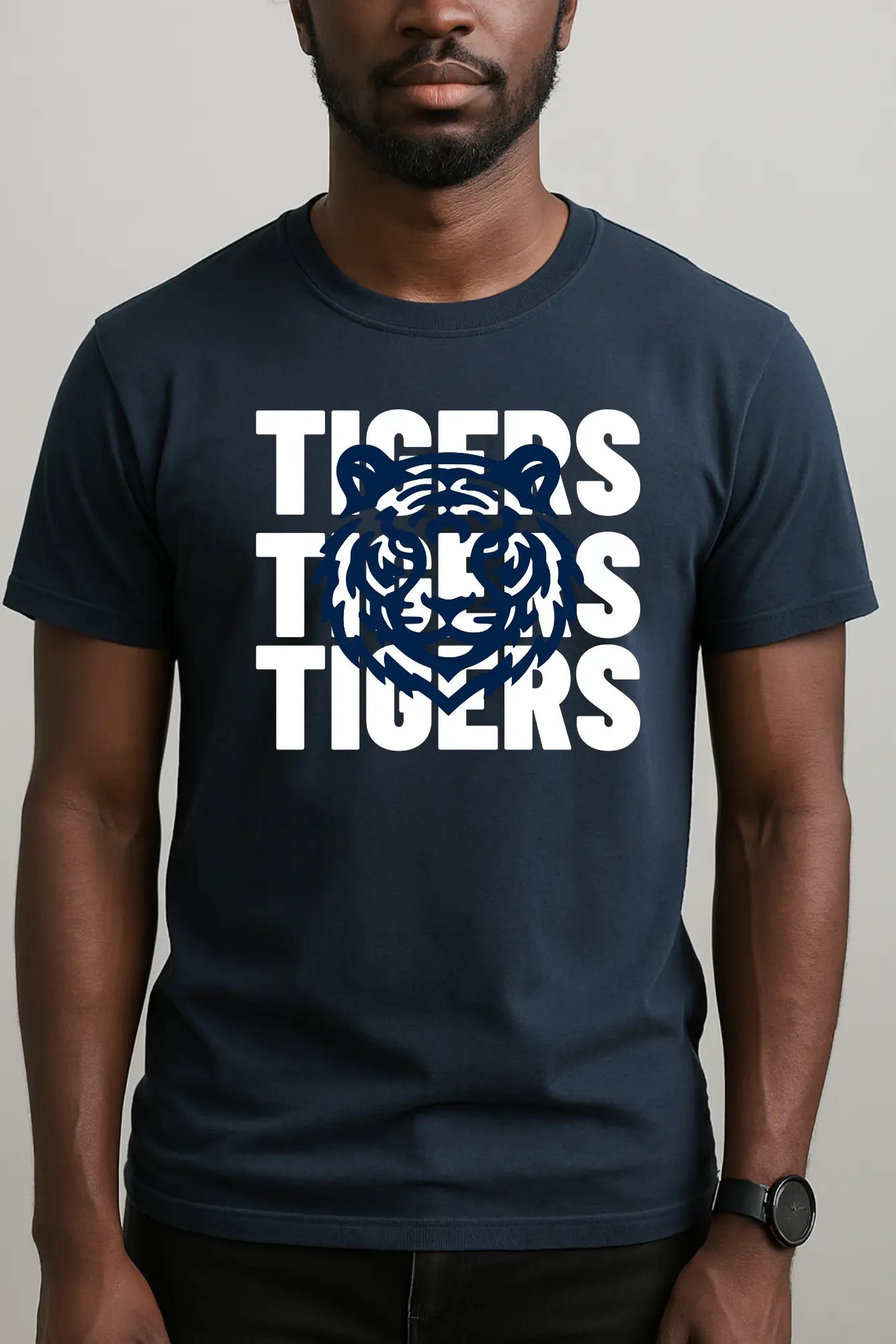 Jackson State Univ Tigers 3X White Jersey Short Sleeve Tee Printify