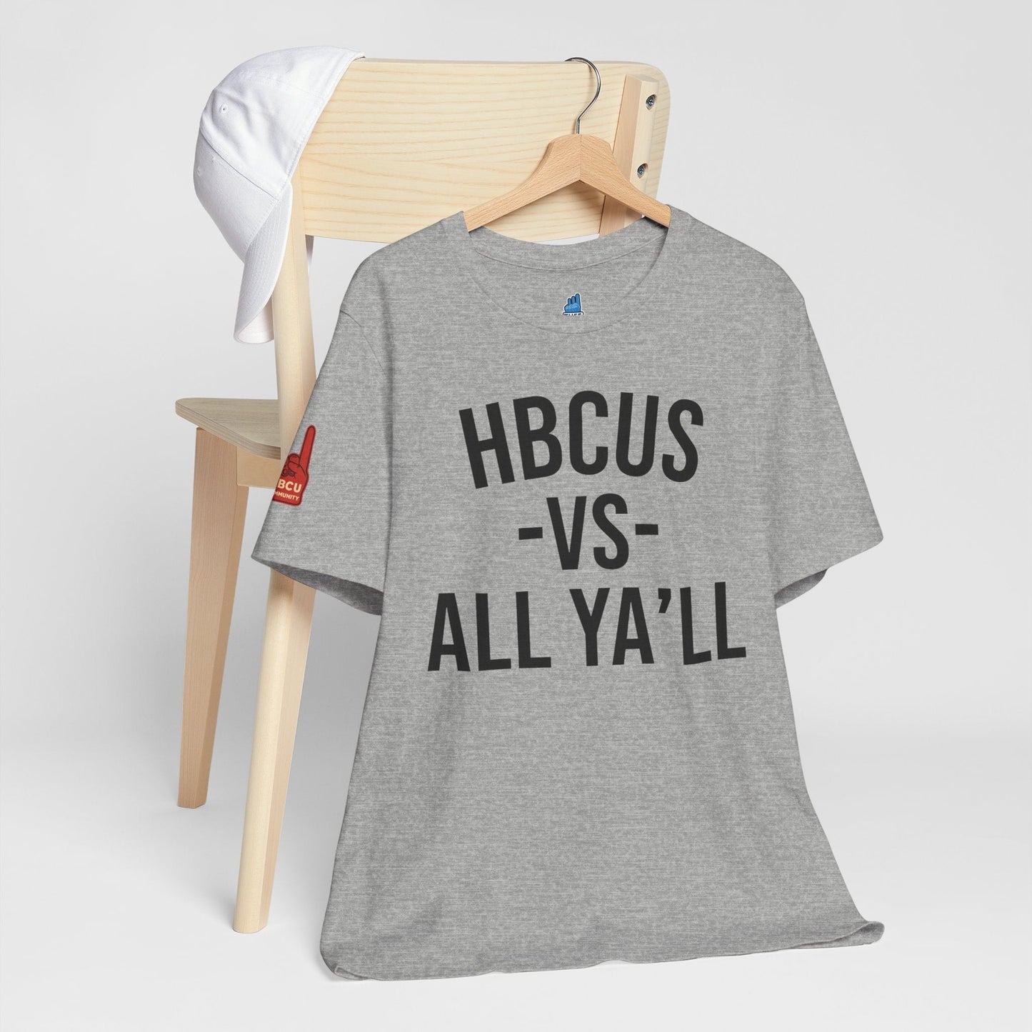 HBCUS vs All Ya'll Font Jersey Short Sleeve Tee Printify