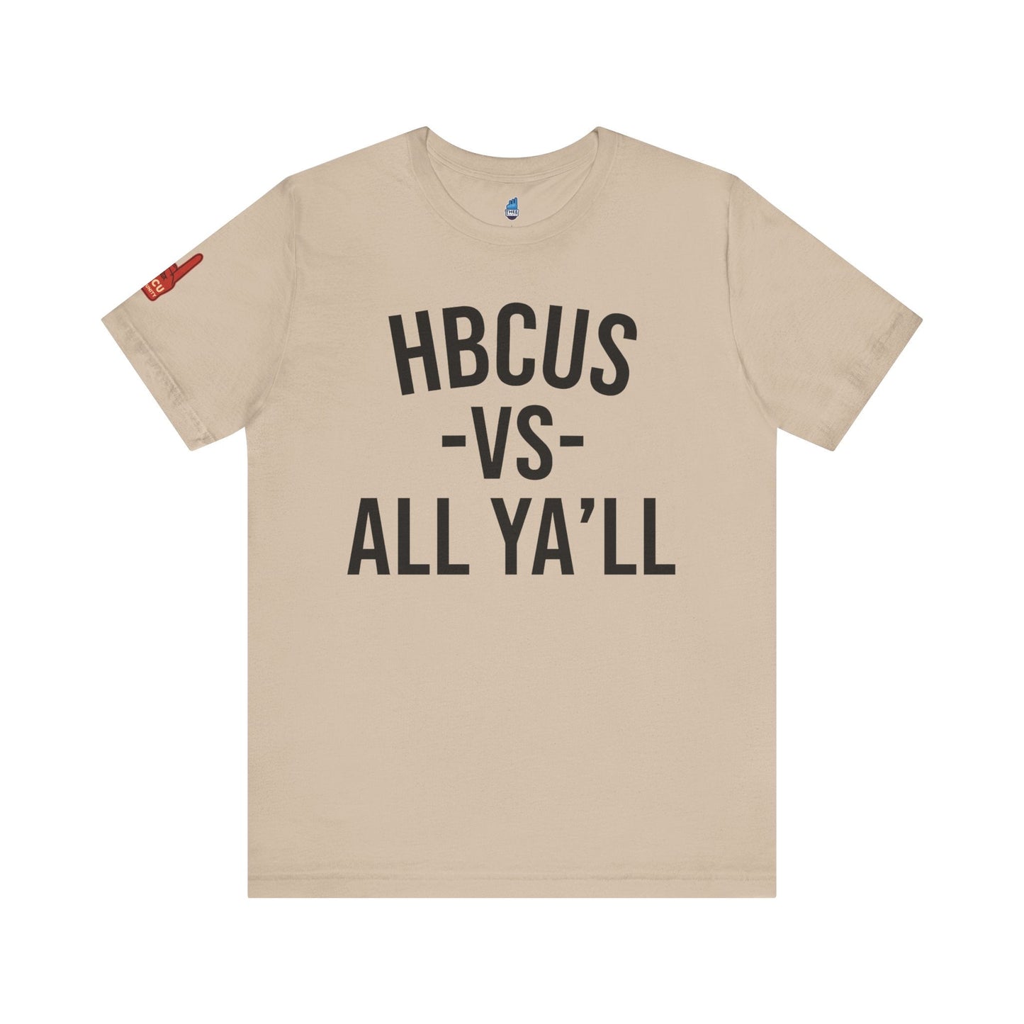 HBCUS vs All Ya'll Font Jersey Short Sleeve Tee Printify