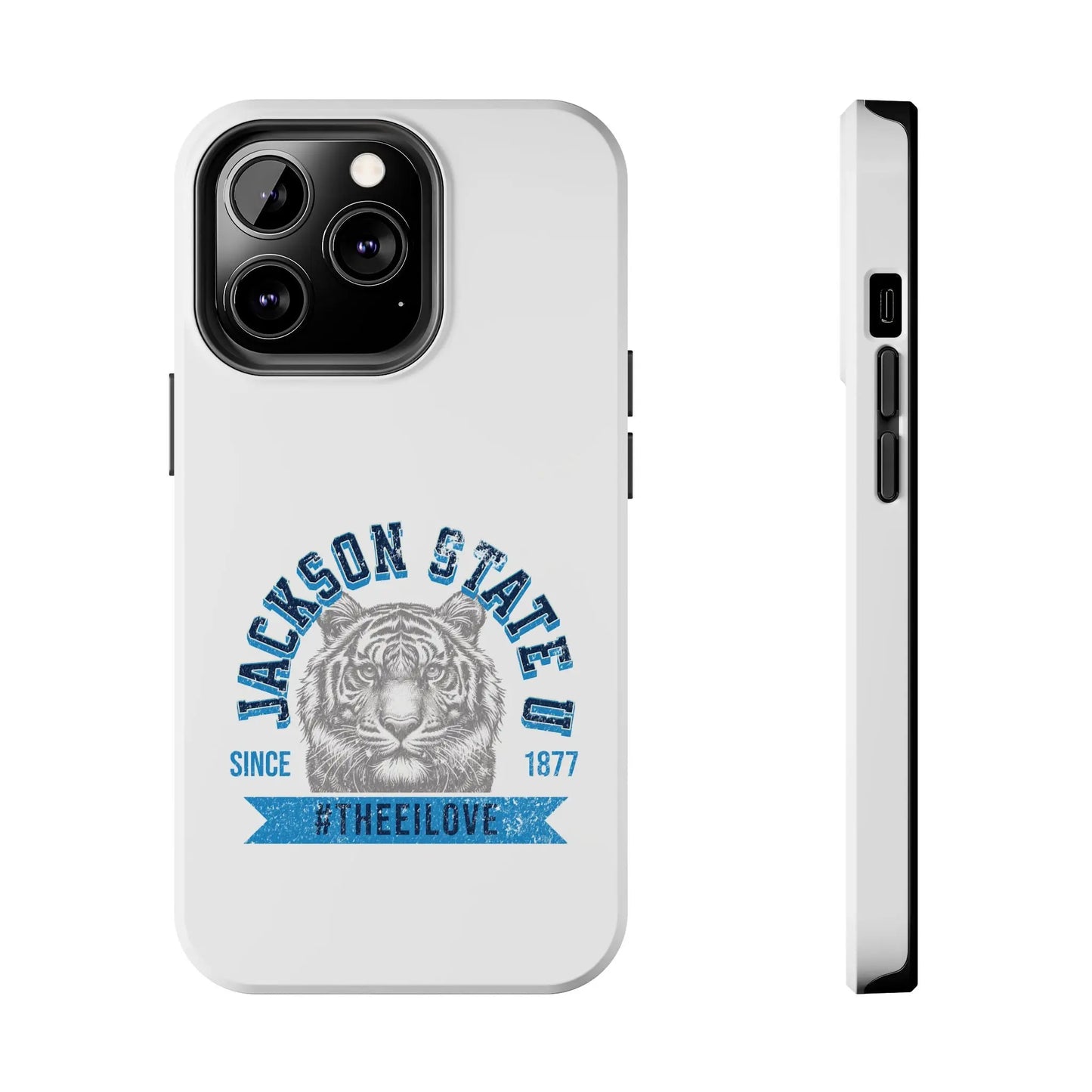 Jackson State Univ #TheeILove Blue - White Case Printify