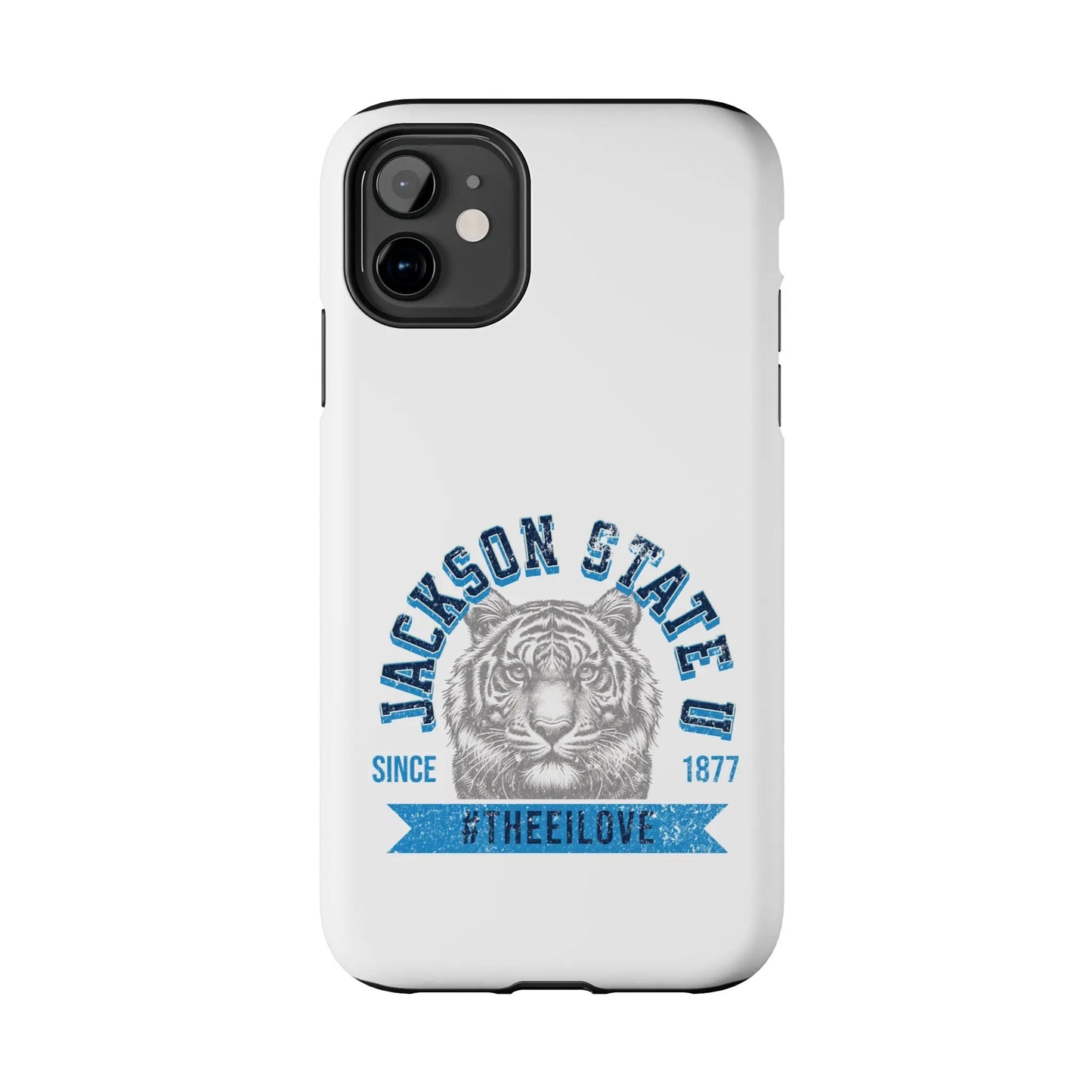 Jackson State Univ #TheeILove Blue - White Case Printify