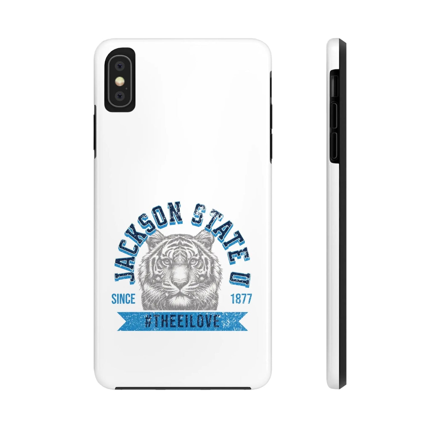 Jackson State Univ #TheeILove Blue - White Case Printify