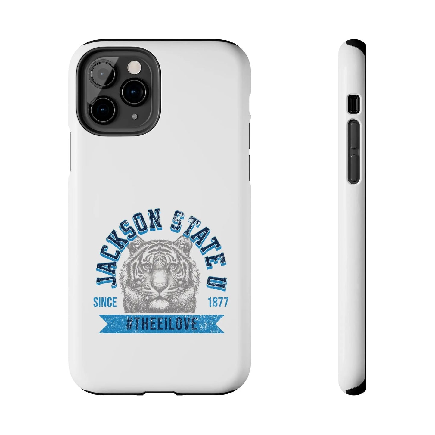 Jackson State Univ #TheeILove Blue - White Case Printify