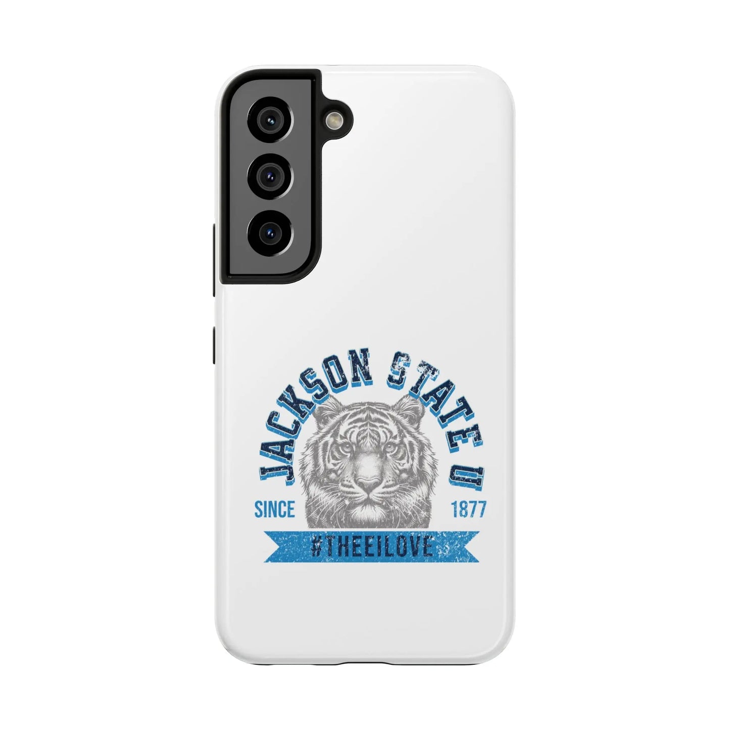 Jackson State Univ #TheeILove Blue - White Case Printify