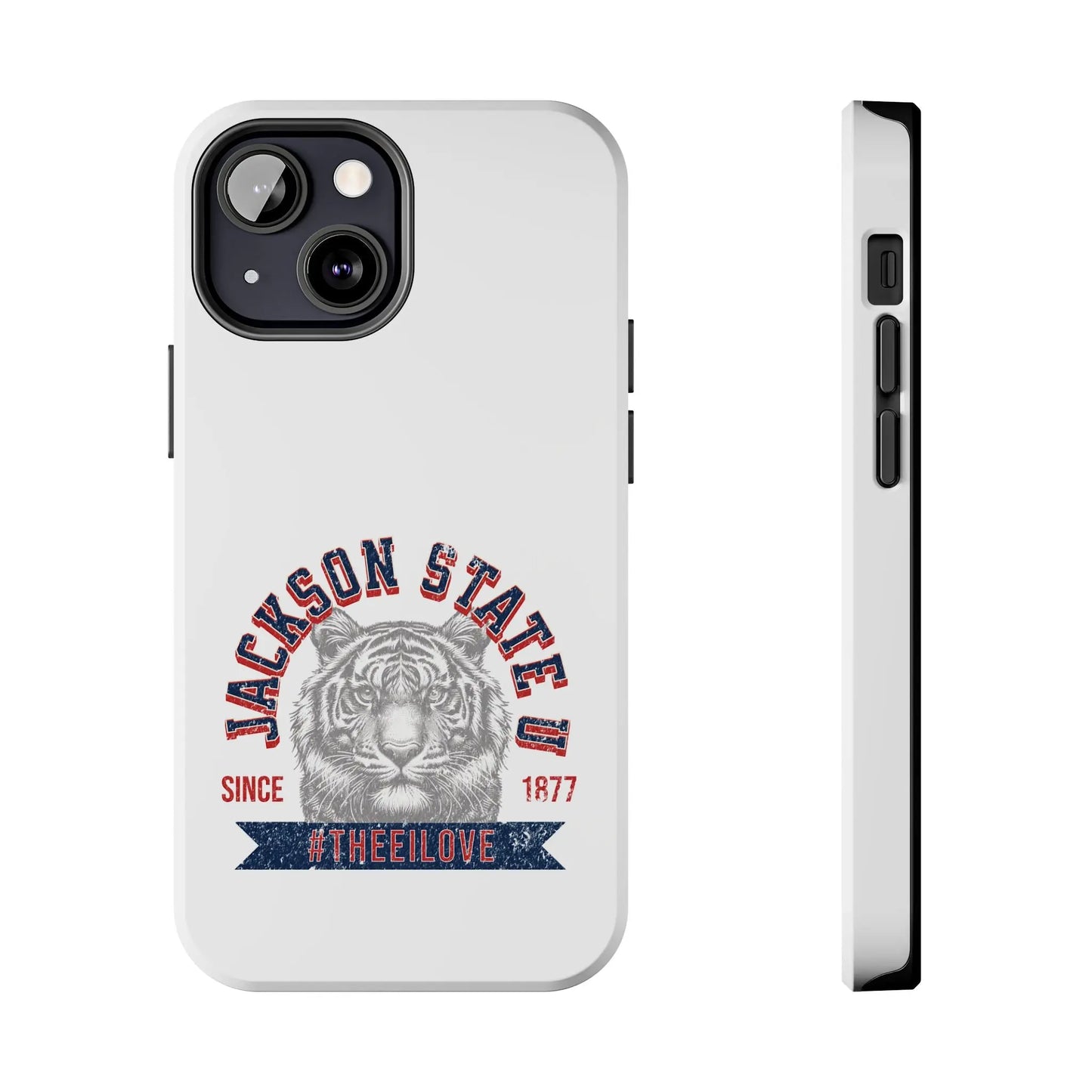 Jackson State Univ #TheeILove Red - White Case Printify