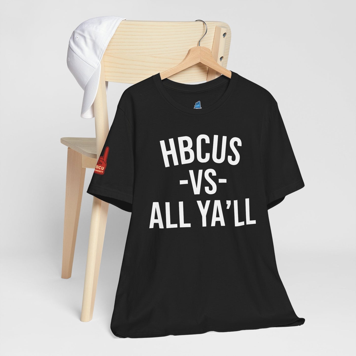 HBCUS vs All Ya'll Black Font Jersey Short Sleeve Tee Printify