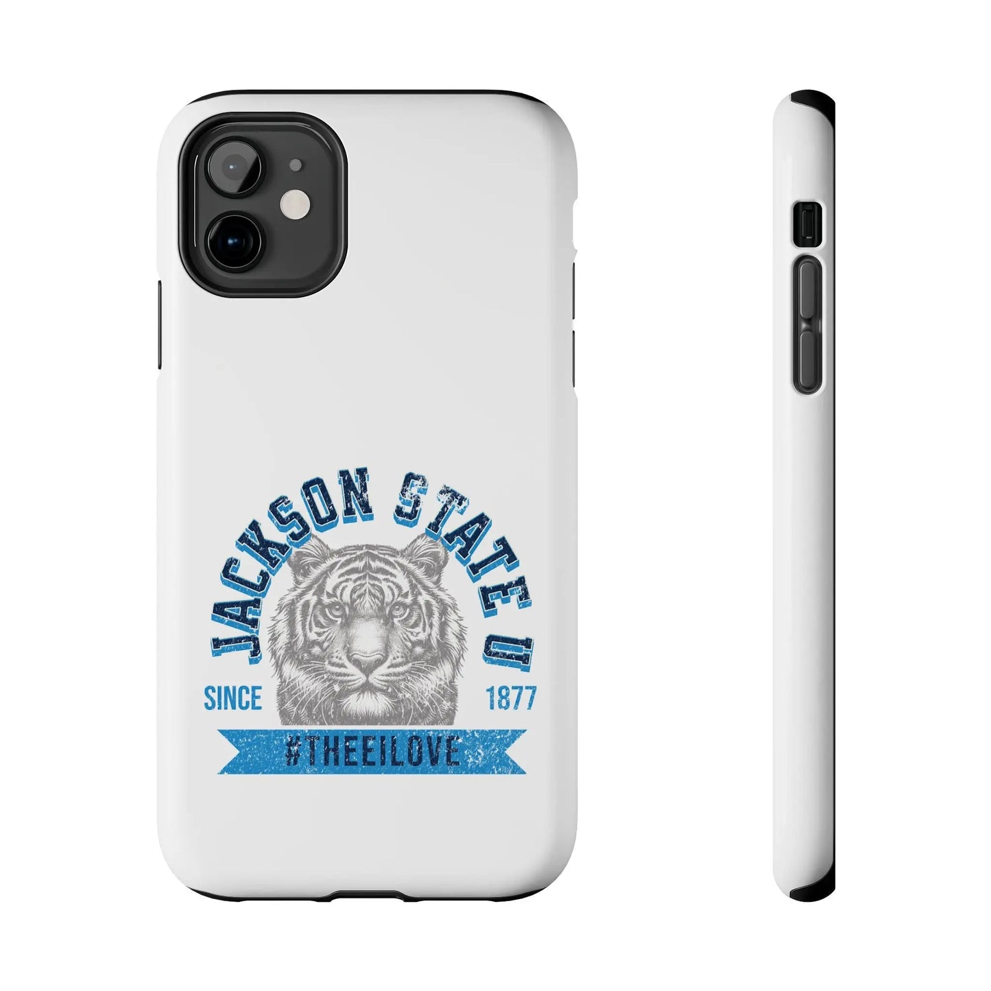 Jackson State Univ #TheeILove Blue - White Case Printify