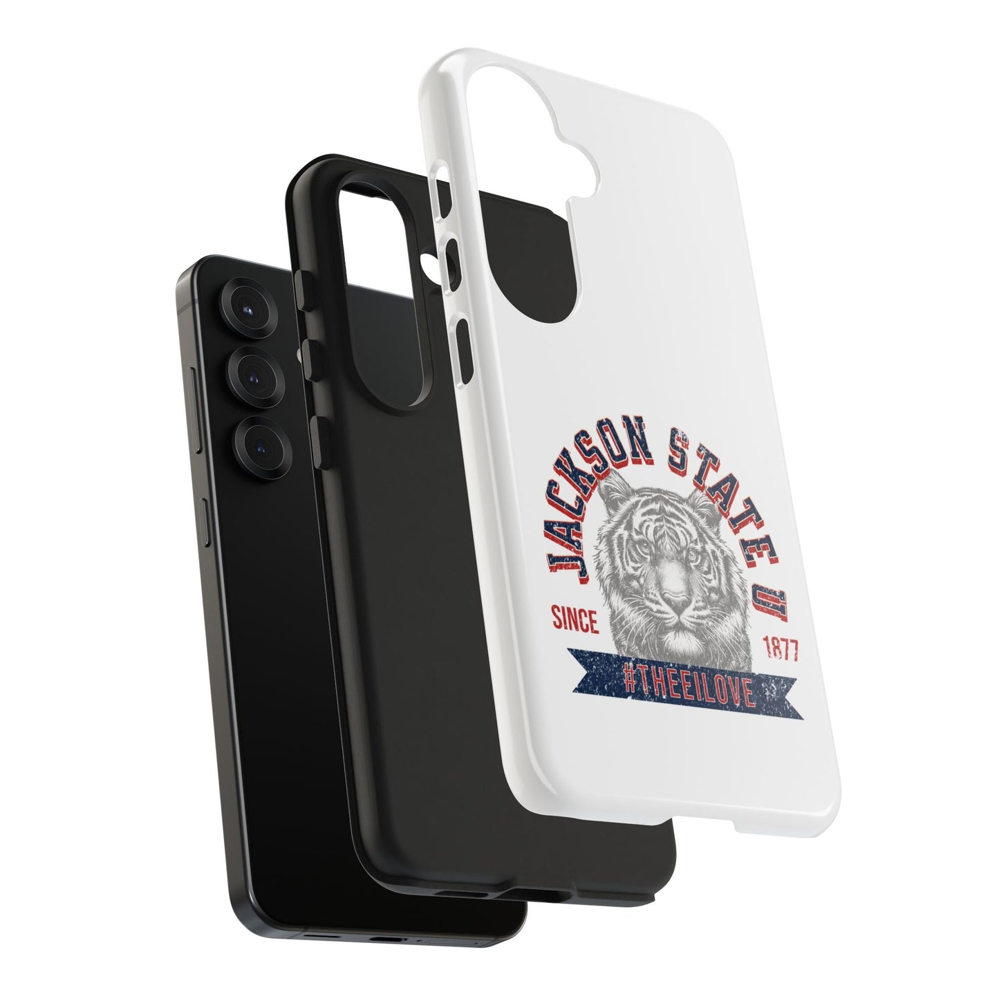 Jackson State Univ #TheeILove Red - White Case Printify