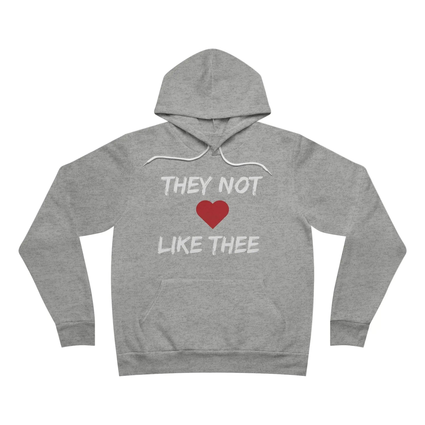 They Not Like Thee White Men's Fleece Pullover Hoodie Printify