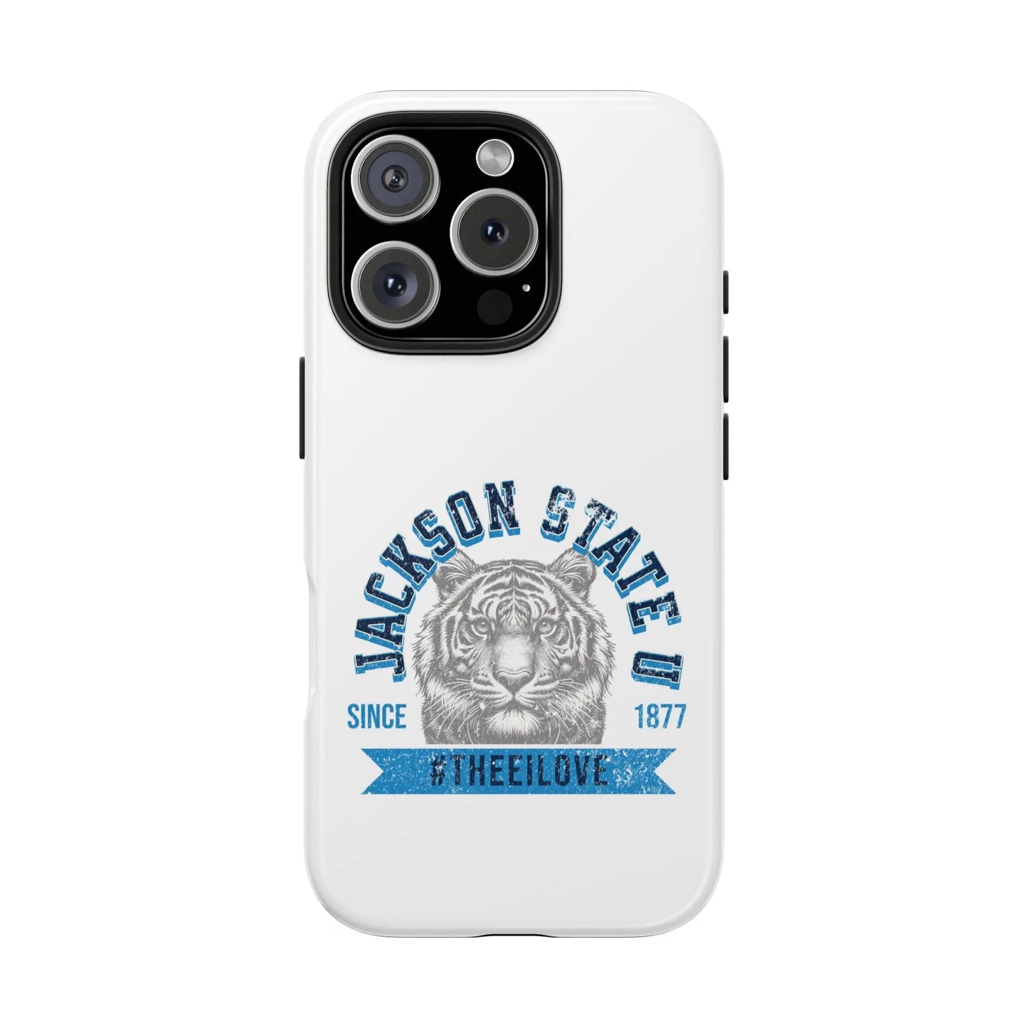 Jackson State Univ #TheeILove Blue - White Case Printify