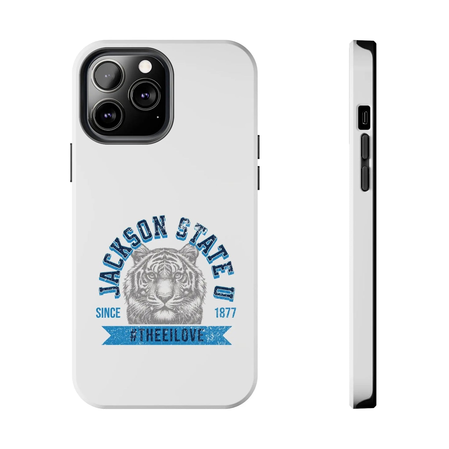 Jackson State Univ #TheeILove Blue - White Case Printify