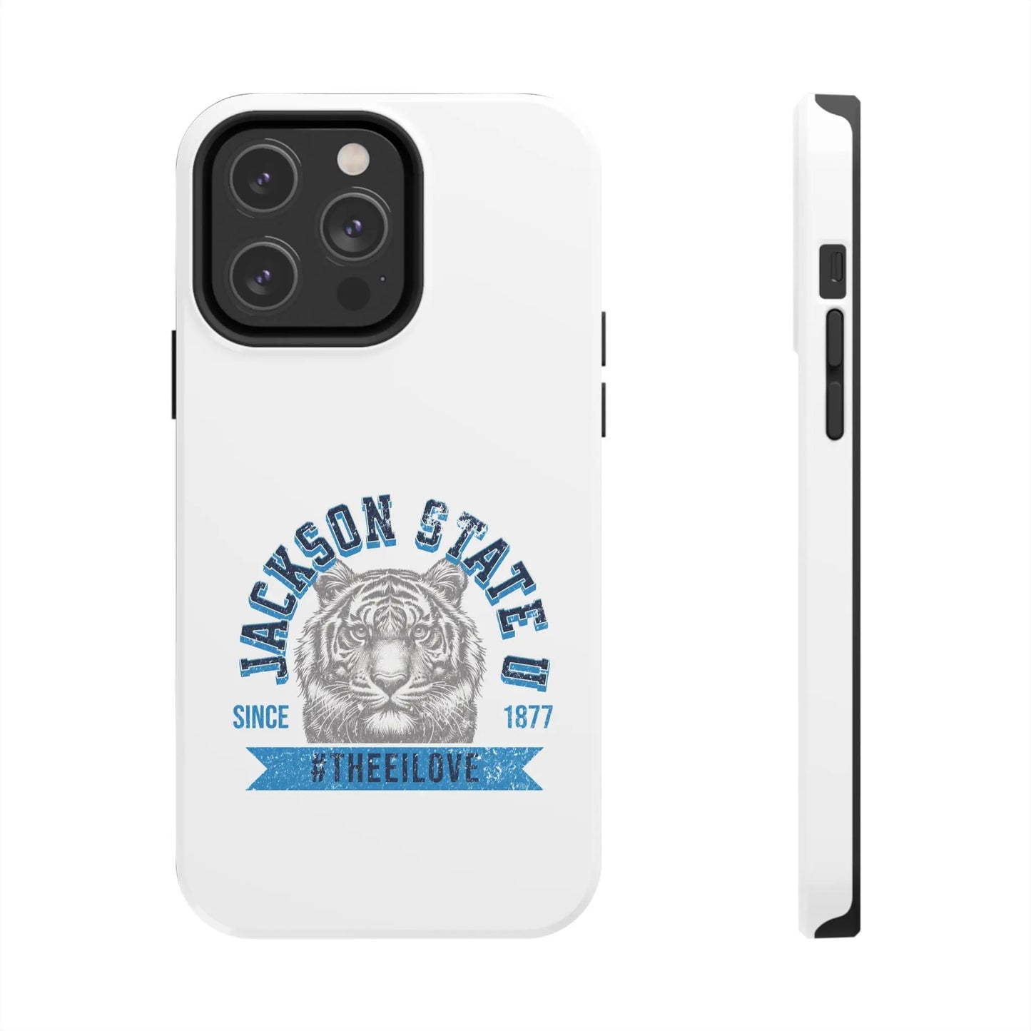 Jackson State Univ #TheeILove Blue - White Case Printify