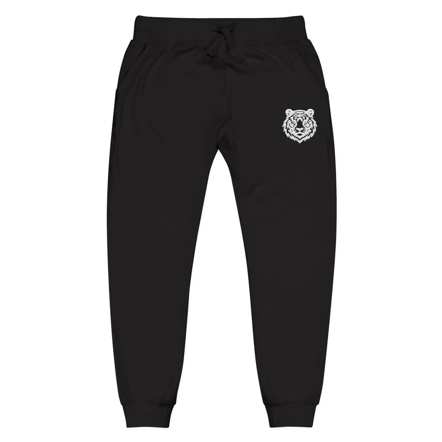 Tigerhead Men's White Lightweight Fleece Sweatpants Printify
