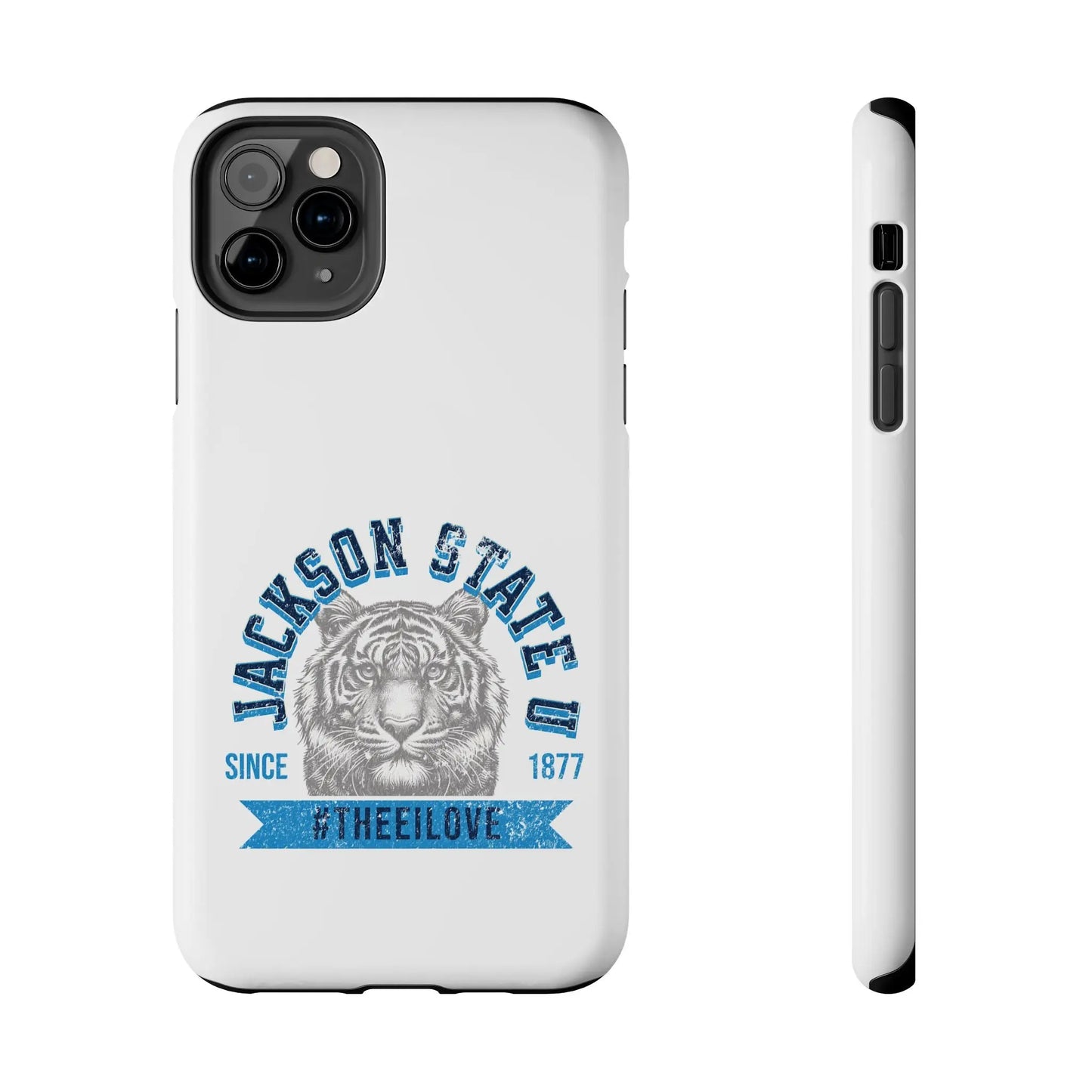 Jackson State Univ #TheeILove Blue - White Case Printify