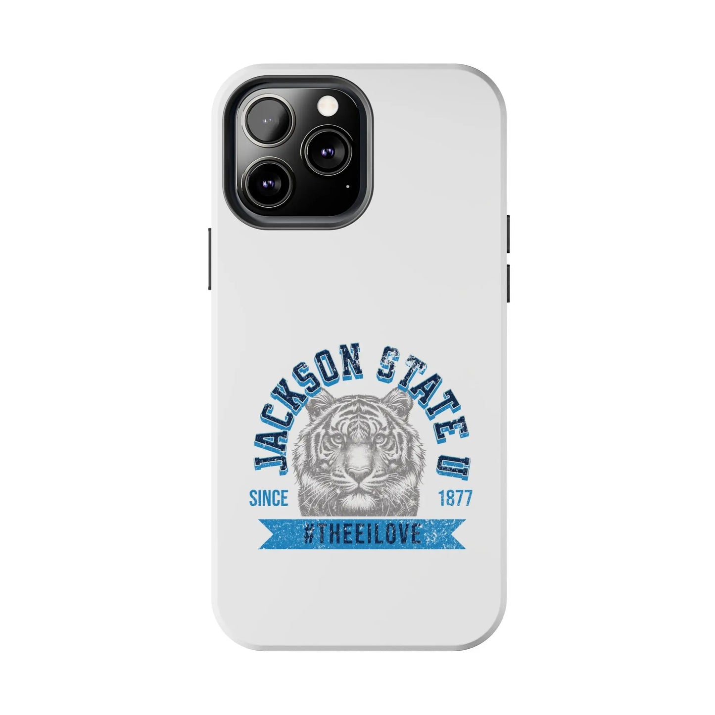 Jackson State Univ #TheeILove Blue - White Case Printify