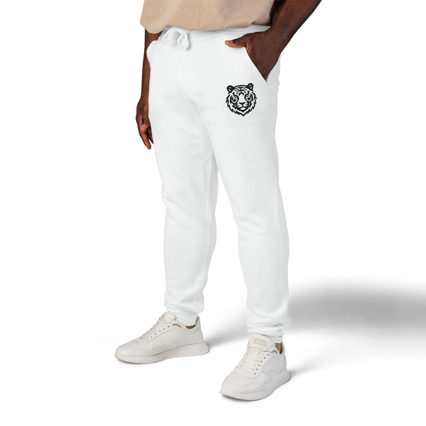 Tigerhead Men's Navy Lightweight Fleece Sweatpants Printify