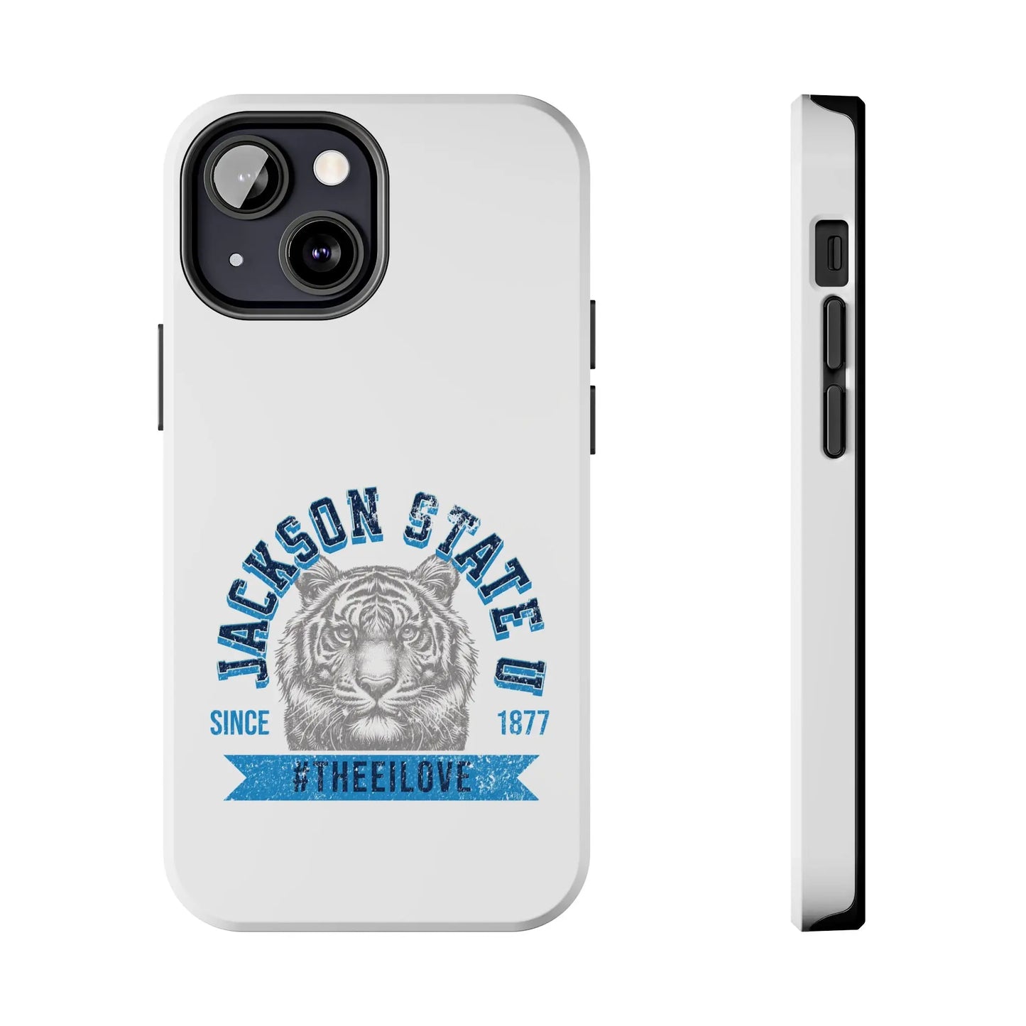 Jackson State Univ #TheeILove Blue - White Case Printify