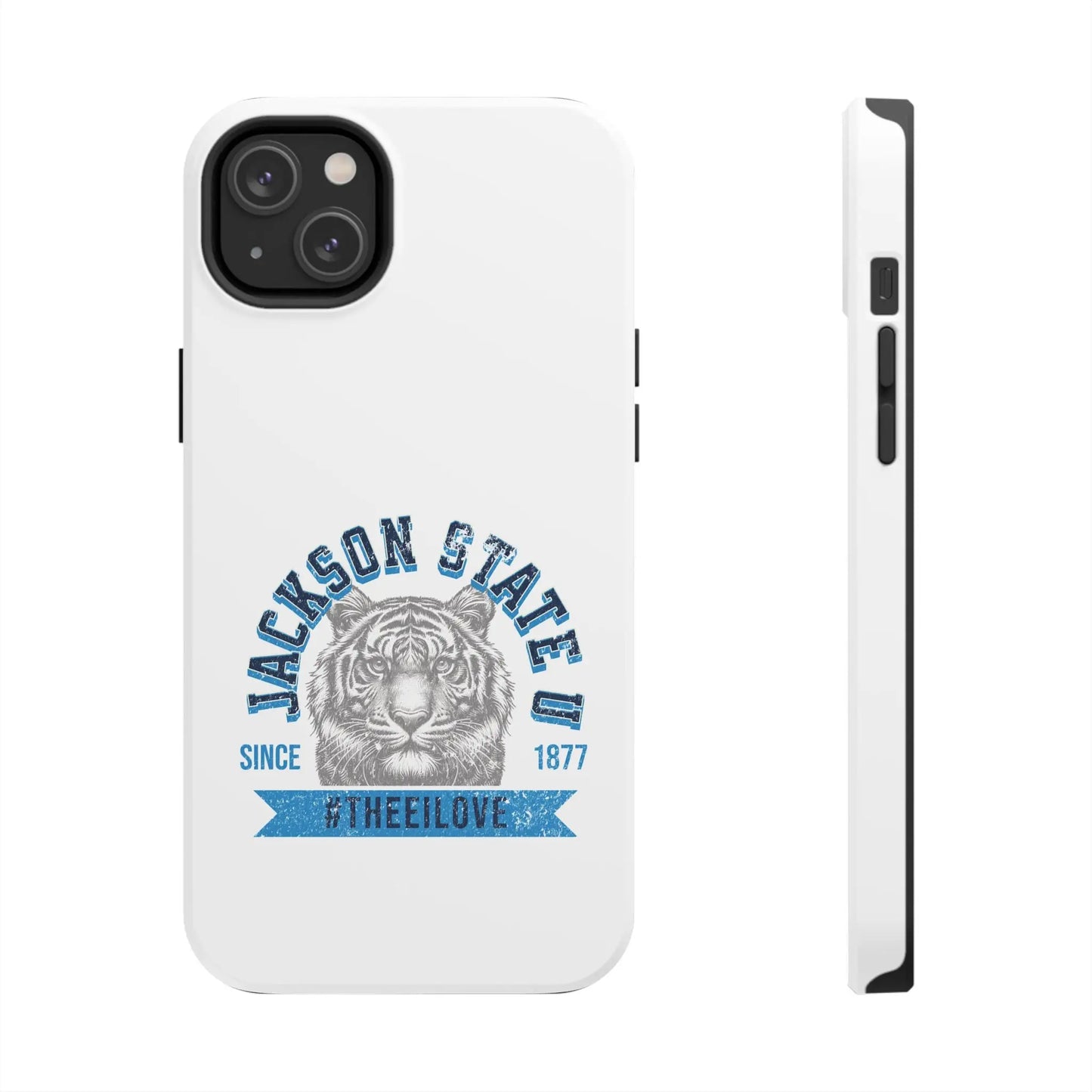 Jackson State Univ #TheeILove Blue - White Case Printify