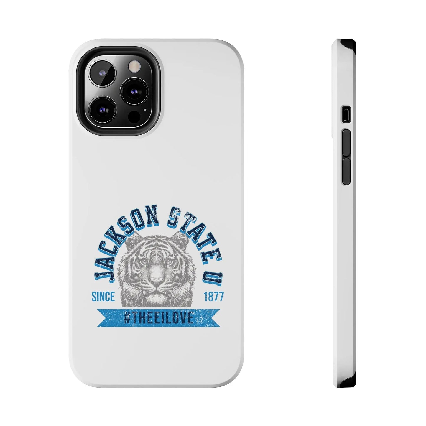 Jackson State Univ #TheeILove Blue - White Case Printify