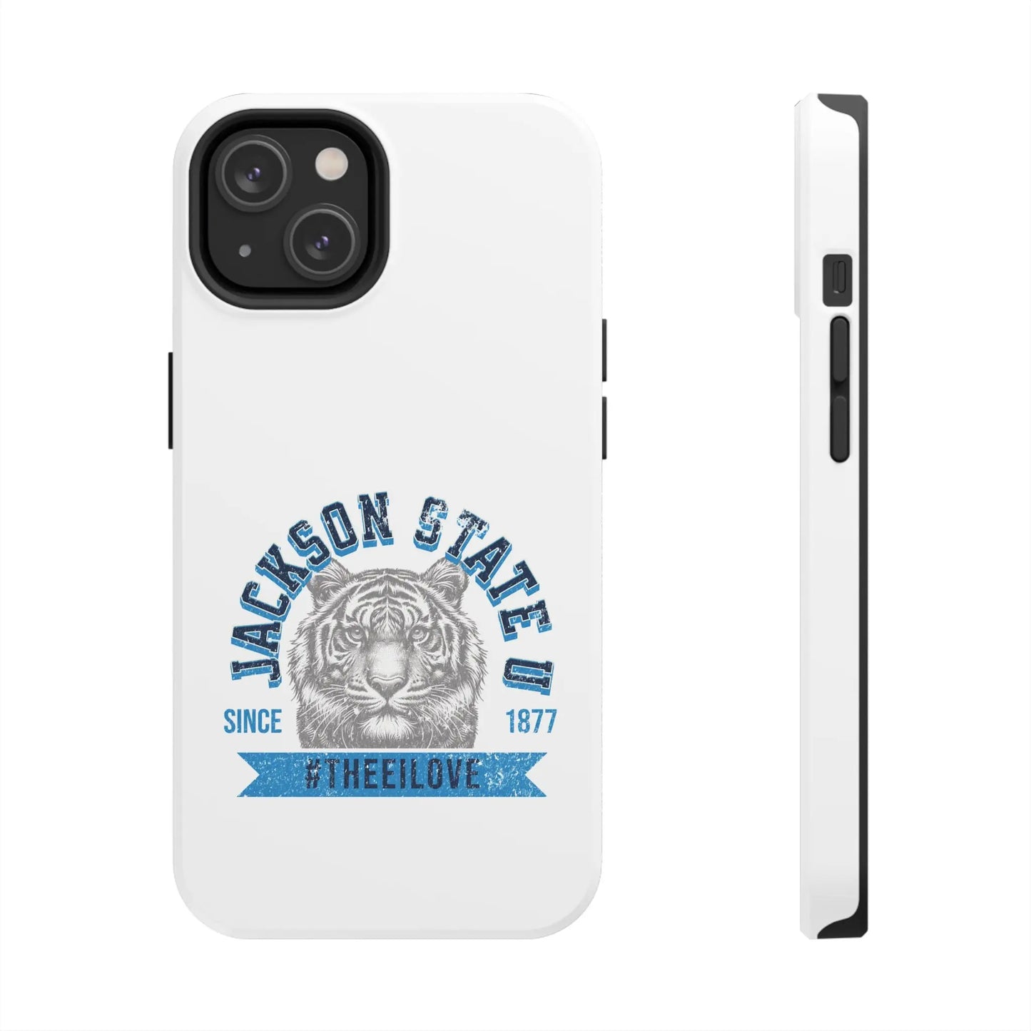 Jackson State Univ #TheeILove Blue - White Case Printify