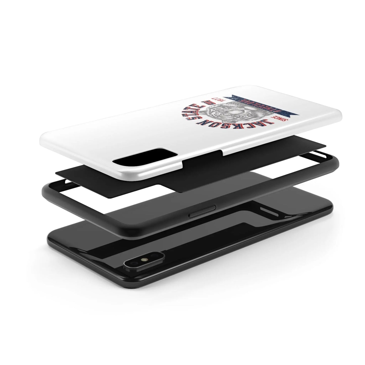 Jackson State Univ #TheeILove Red - White Case Printify