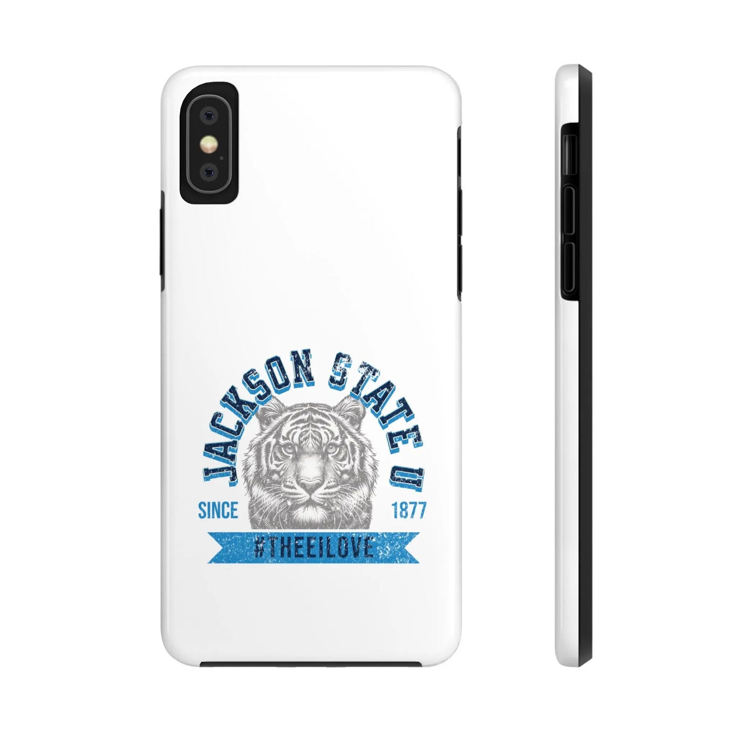 Jackson State Univ #TheeILove Blue - White Case Printify